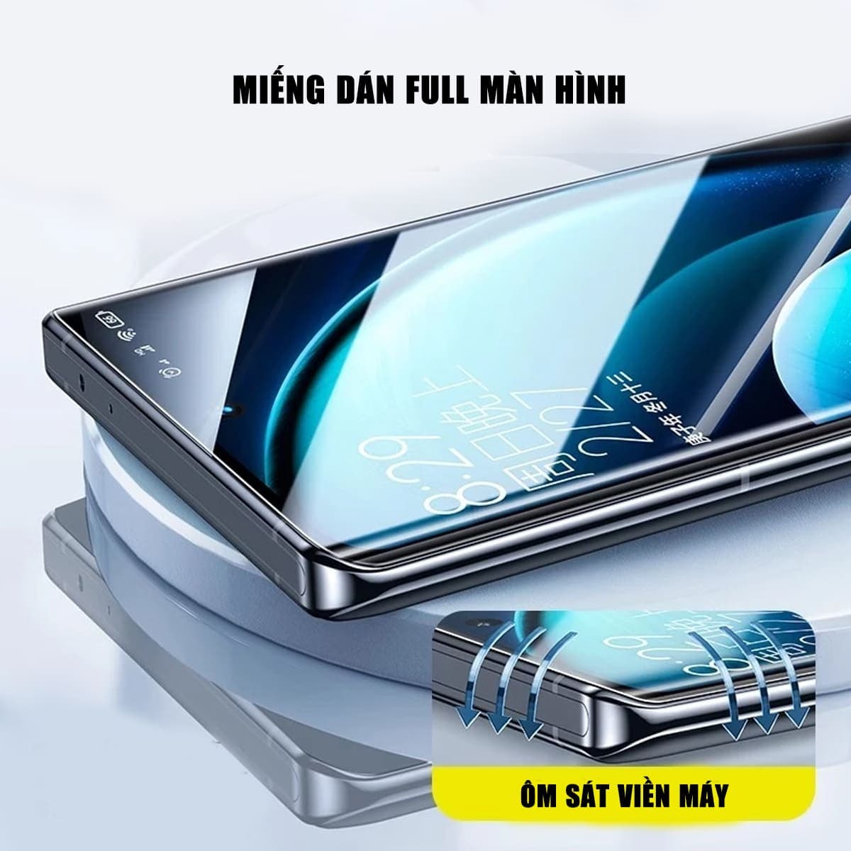 Dán màn hình Vivo X200 Ultra Hydrogel Gốm Smart Devil full màn hình nhận vân tay - 8