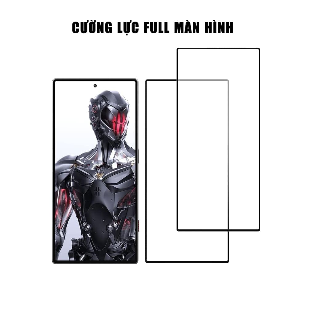 Kính cường lực Red Magic 9S Pro full màn hình viền đen siêu mỏng chính hãng Smart Devil - 8