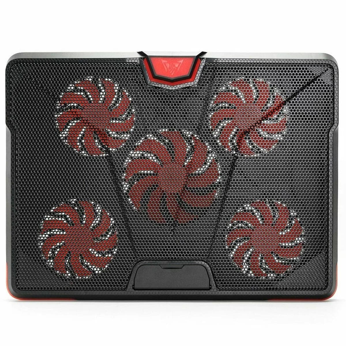 Đế Tản Nhiệt Laptop Gaming Crown CM130 5 Quạt, Giá Đỡ Laptop 19 Inch, Làm Mát Nhanh, Chống Ồn - 7