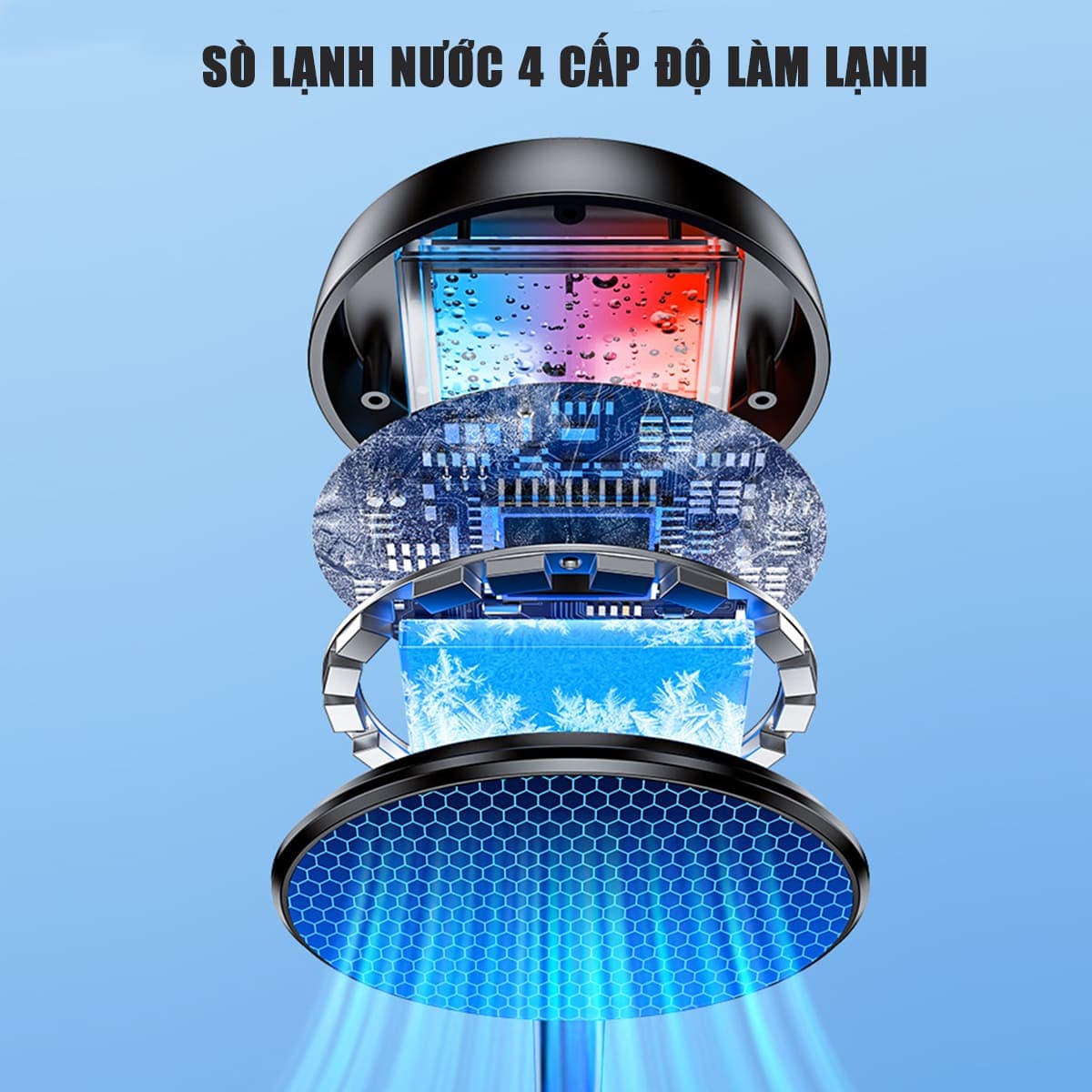 Quạt tản nhiệt điện thoại máy tính bảng DL19 SE sò lạnh nước AI chuyên dụng cho Livestream chơi game - 9