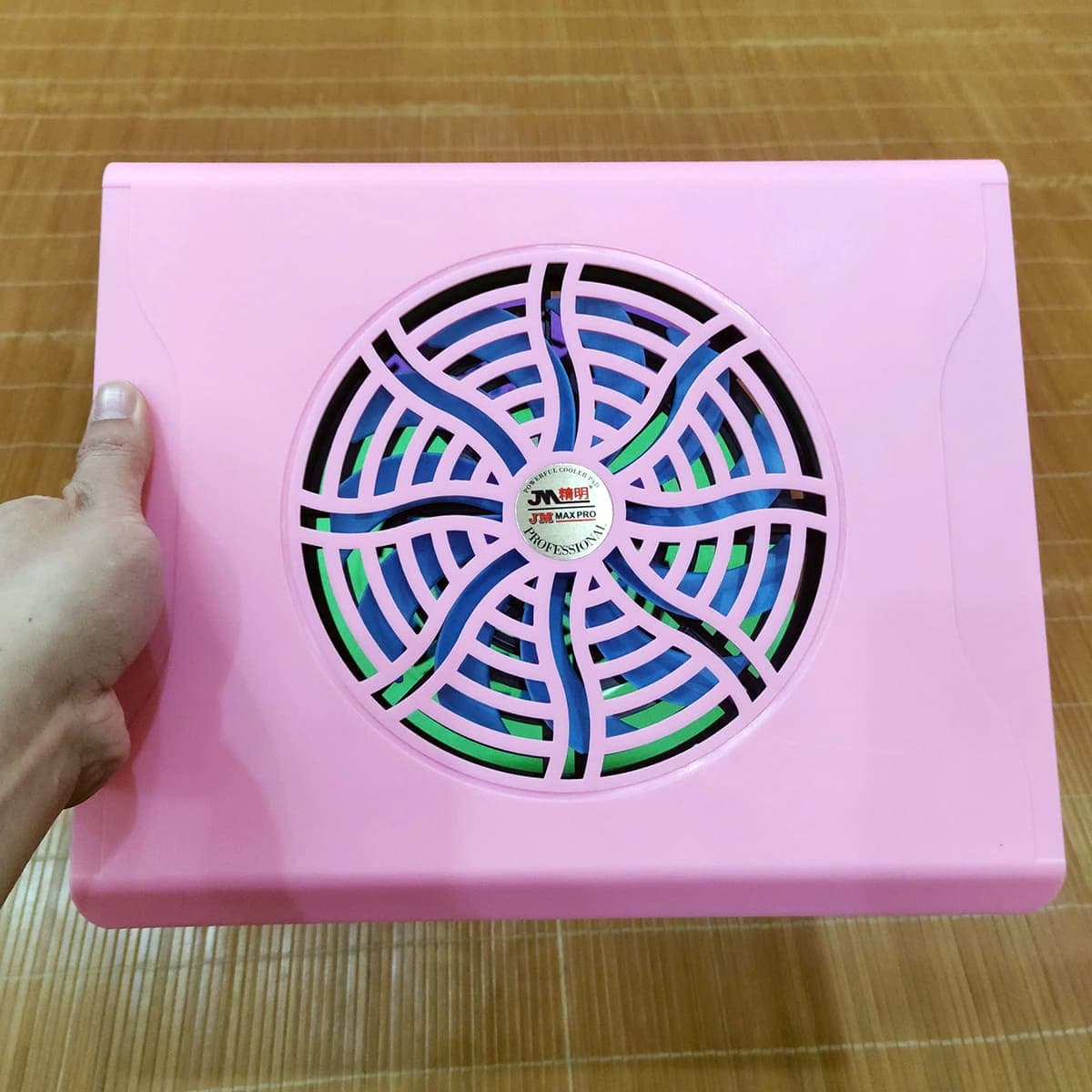 Đế tản nhiệt Laptop Gaming FL01 giá đỡ Macbook Notebook 15.6 Inch 1 quạt lớn chạy êm chống ồn - 3