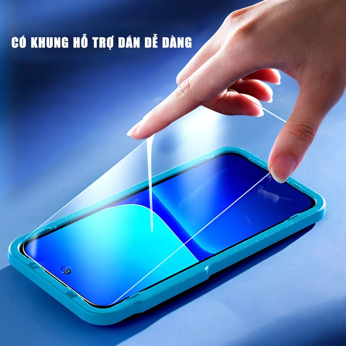 Kính cường lực iQOO Neo9S Pro Plus trong suốt full màn hình chính hãng Smart Devil - 3