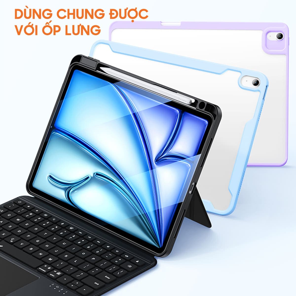 Kính cường lực Apple Ipad Mini 6 8.3 Inch full màn hình chính hãng Smart Devil - 3