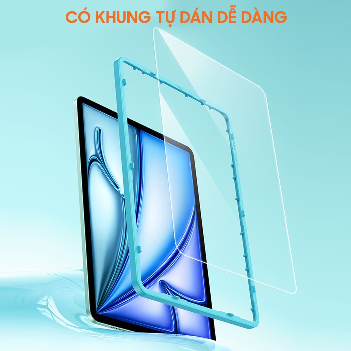 Kính cường lực Apple Ipad Mini 6 8.3 Inch full màn hình chính hãng Smart Devil - 4