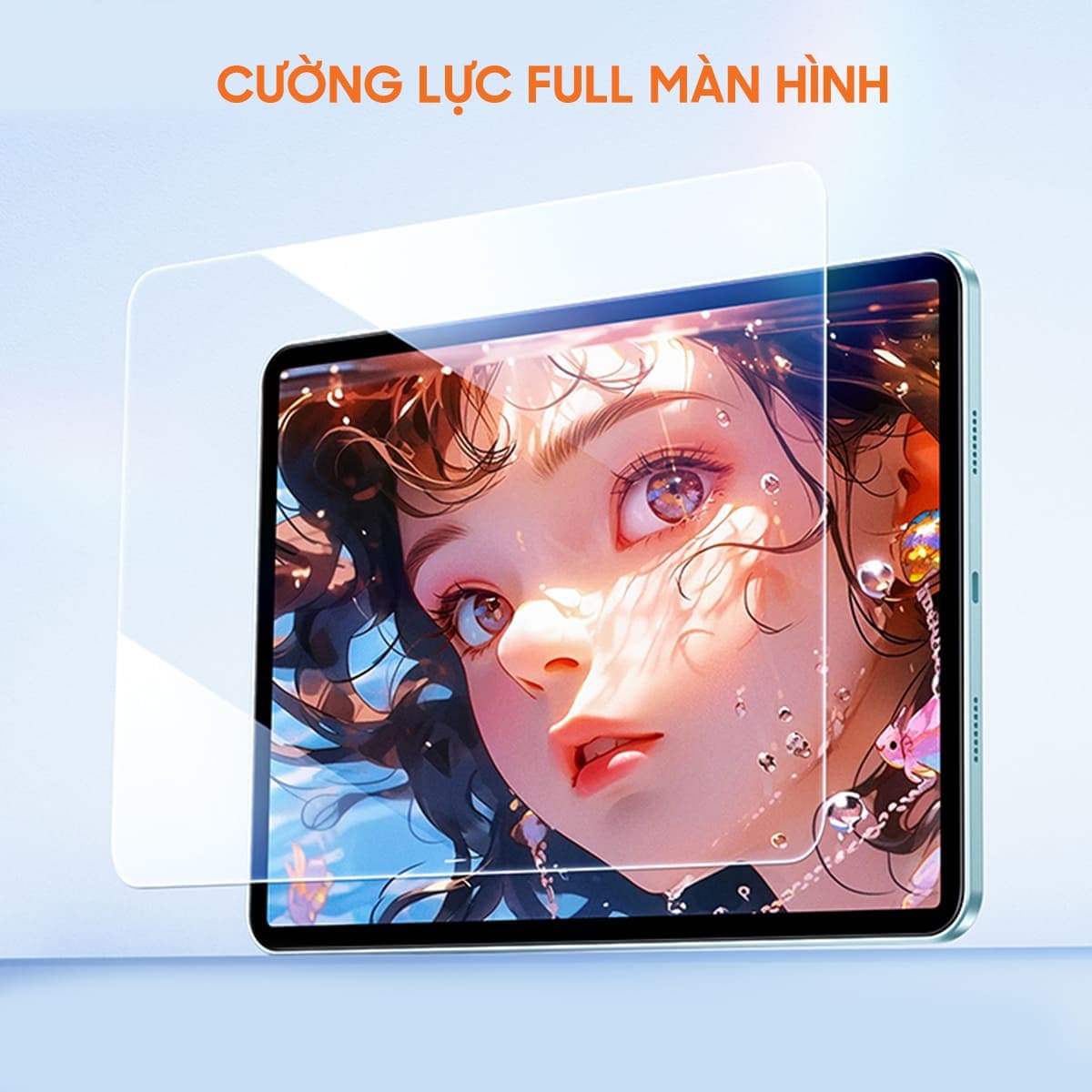 Kính cường lực Apple Ipad Mini 6 8.3 Inch full màn hình chính hãng Smart Devil - 7