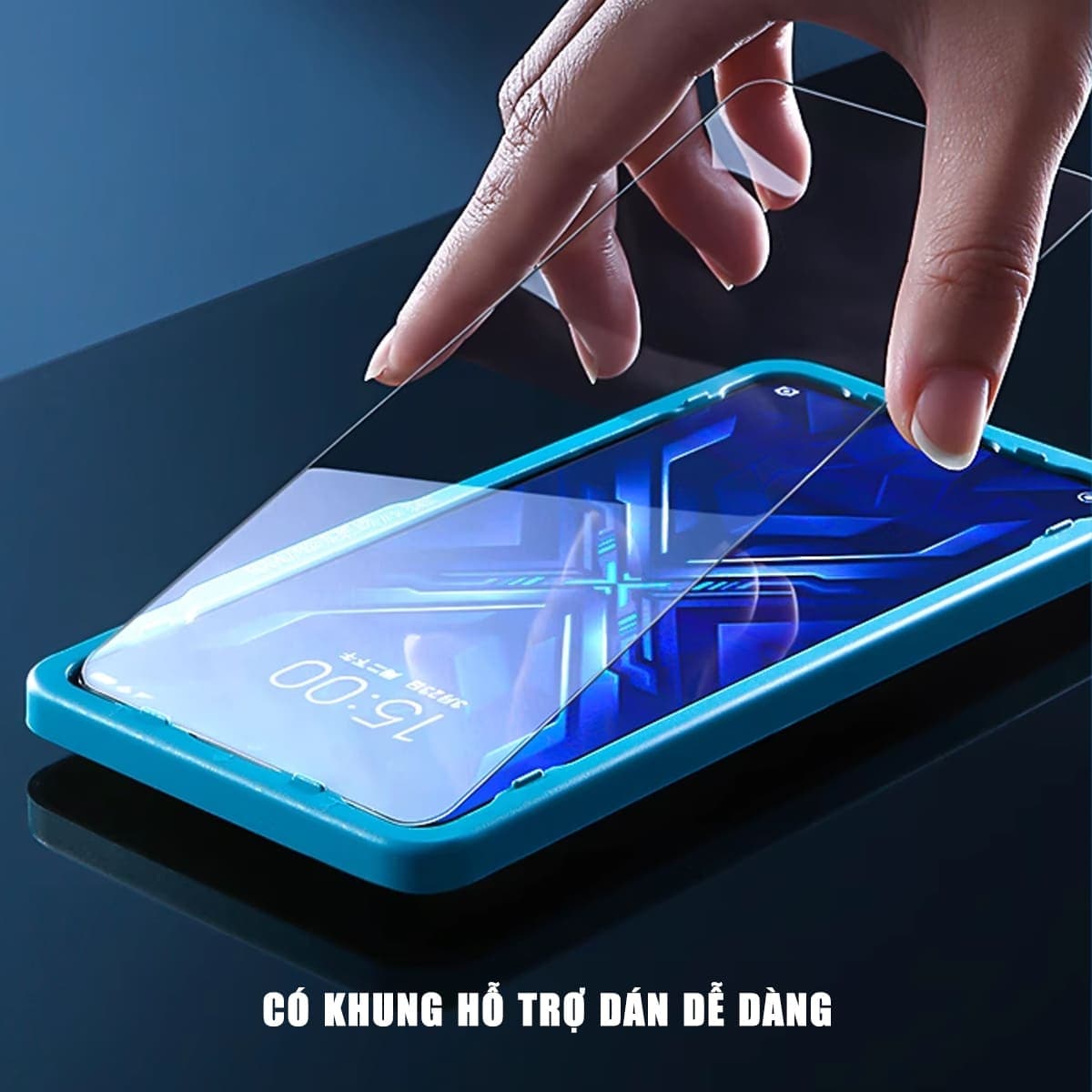 Kính cường lực Xiaomi Black Shark 4 Pro trong suốt full màn hình chính hãng Smart Devil - 11