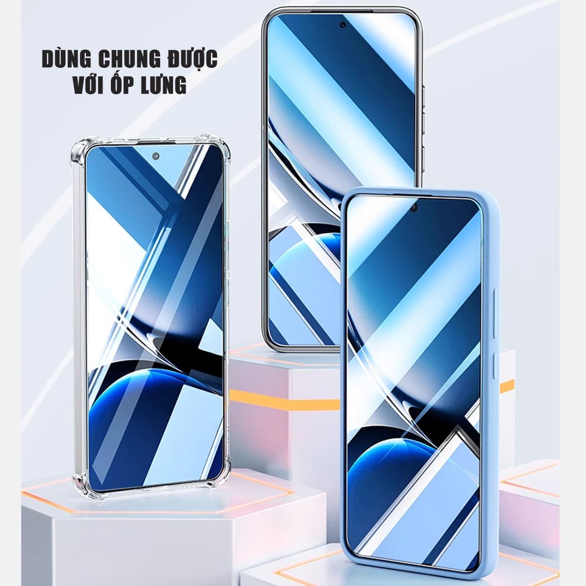 Kính cường lực Xiaomi Poco X7 Pro trong suốt full màn hình chính hãng Smart Devil - 3