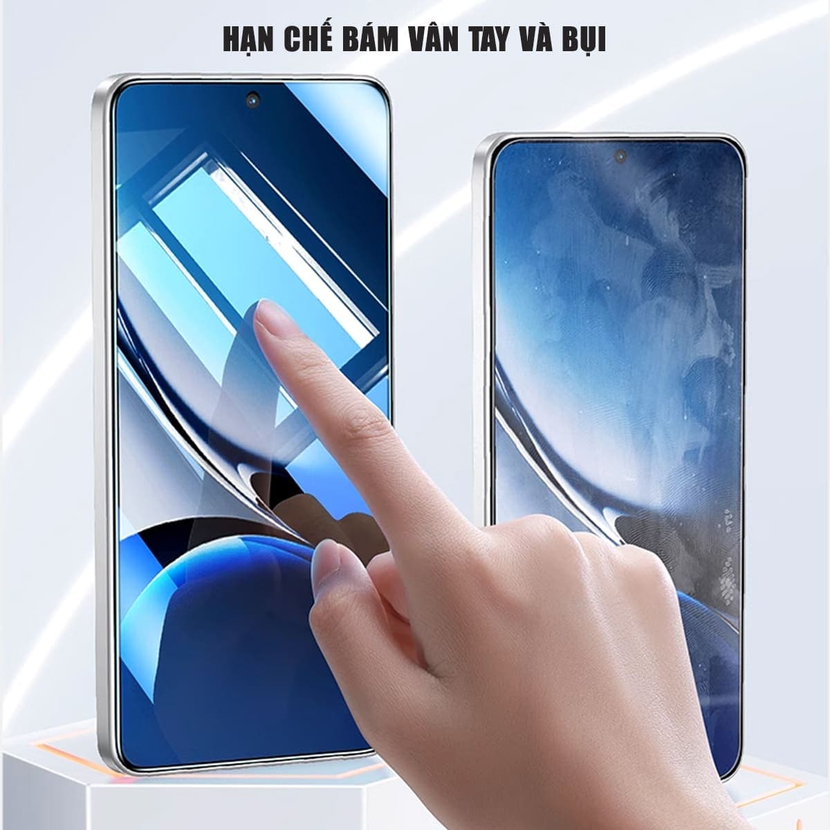 Kính cường lực Xiaomi Poco X7 Pro trong suốt full màn hình chính hãng Smart Devil - 5