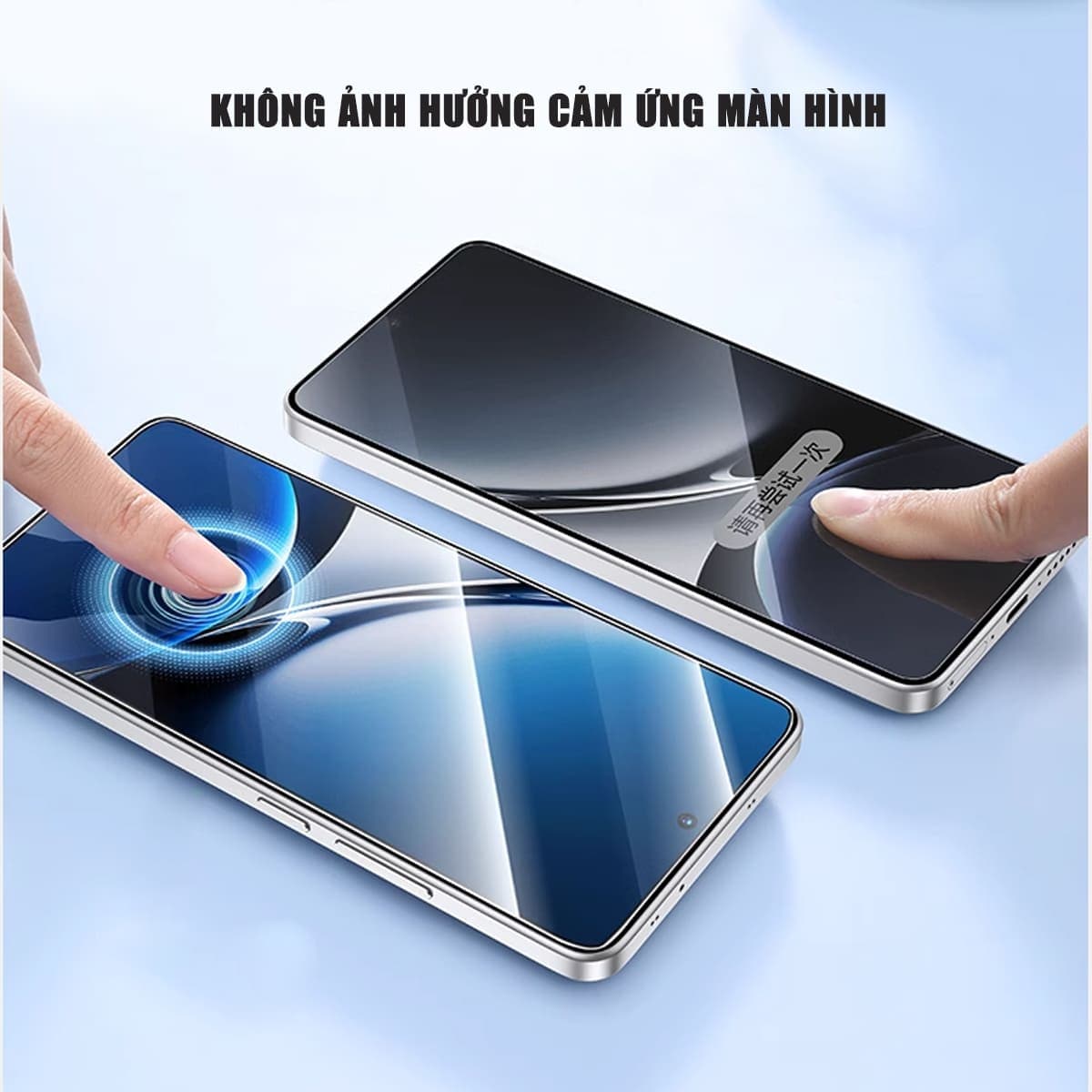 Kính cường lực Xiaomi Redmi Turbo 4 trong suốt full màn hình chính hãng Smart Devil - 8