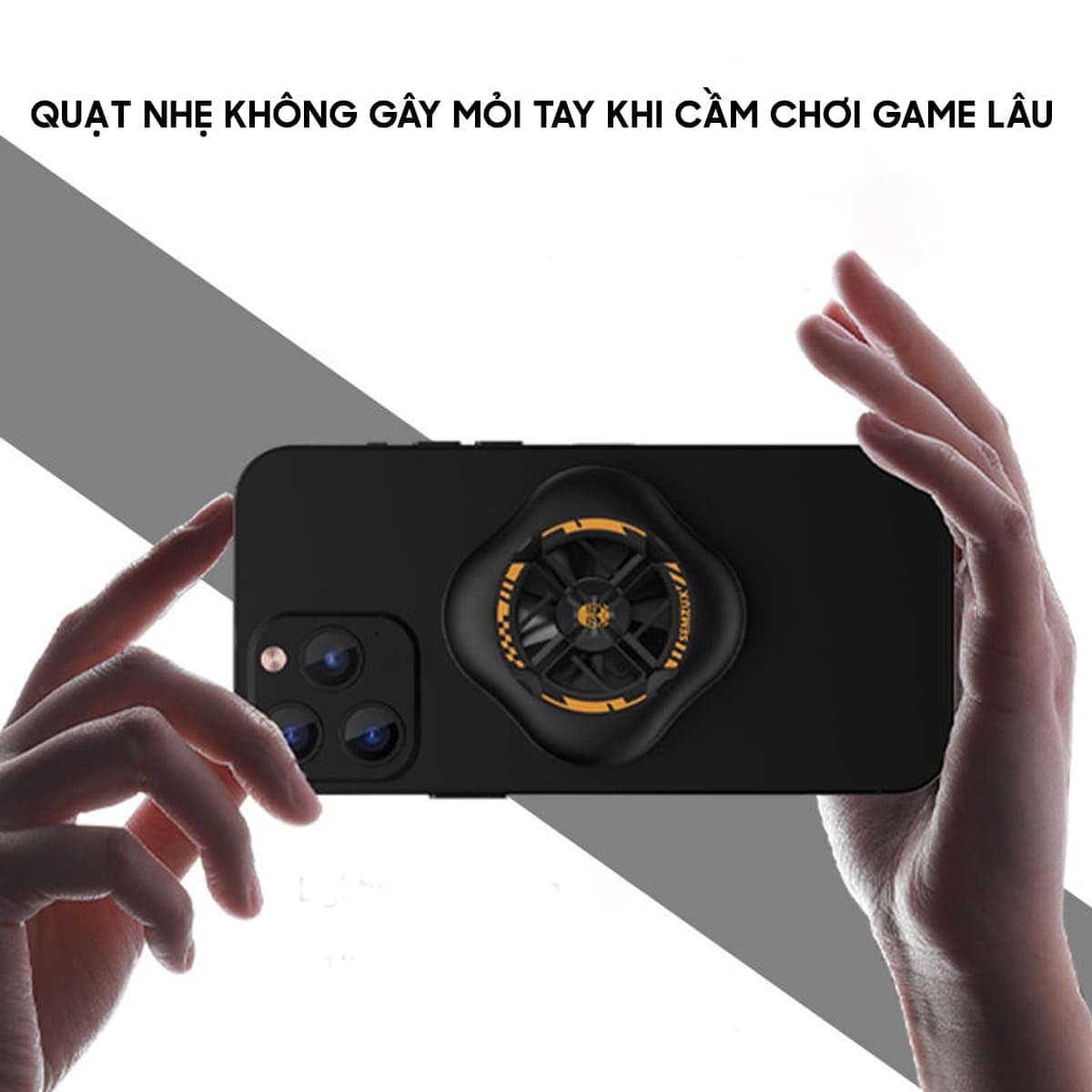 Quạt tản nhiệt điện thoại máy tính bảng X7 sò lạnh từ tính giá rẻ hỗ trợ tăng fps gaming liên quân PUBG FF - 6