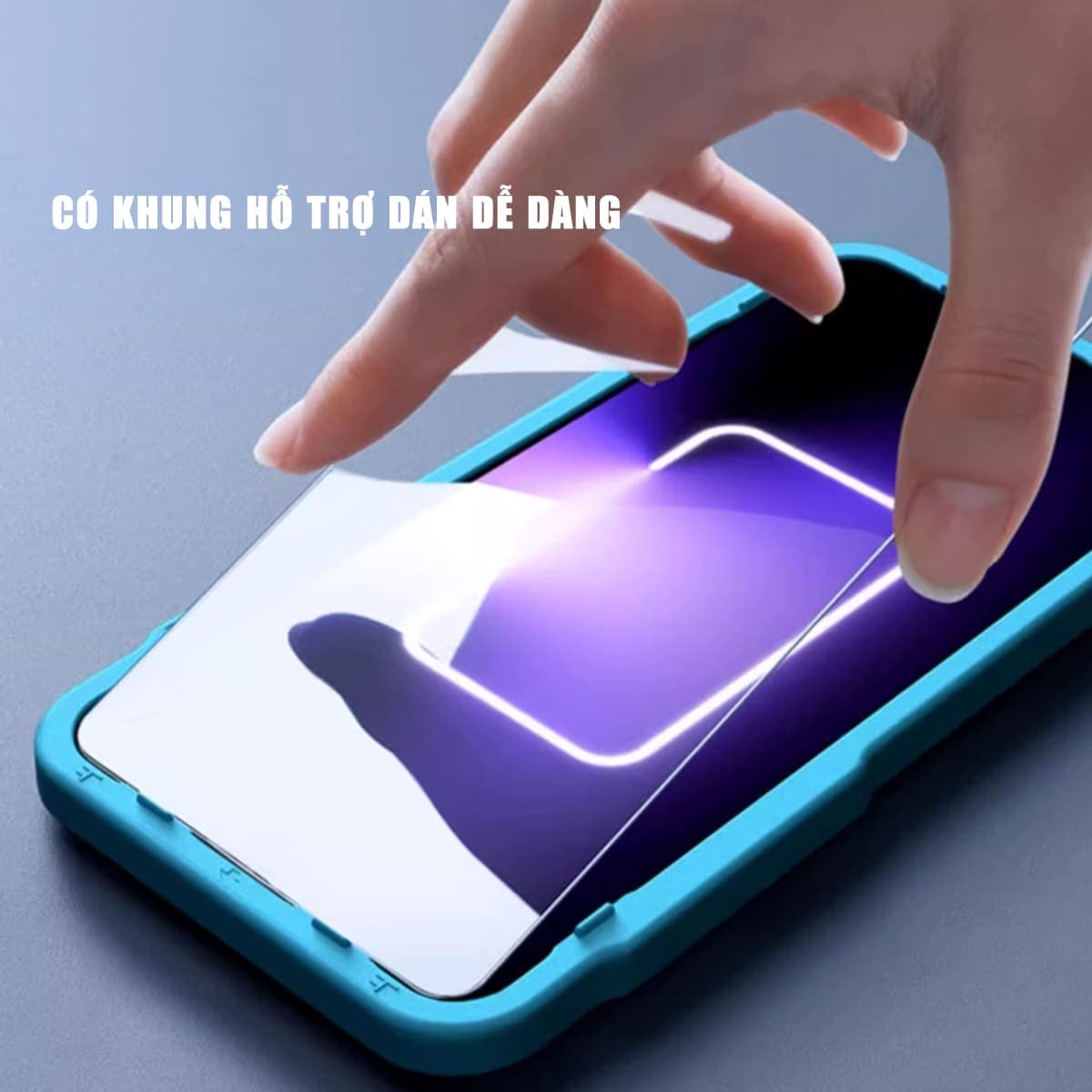 Kính cường lực Realme GT3 trong suốt full màn hình chính hãng Smart Devil - 11