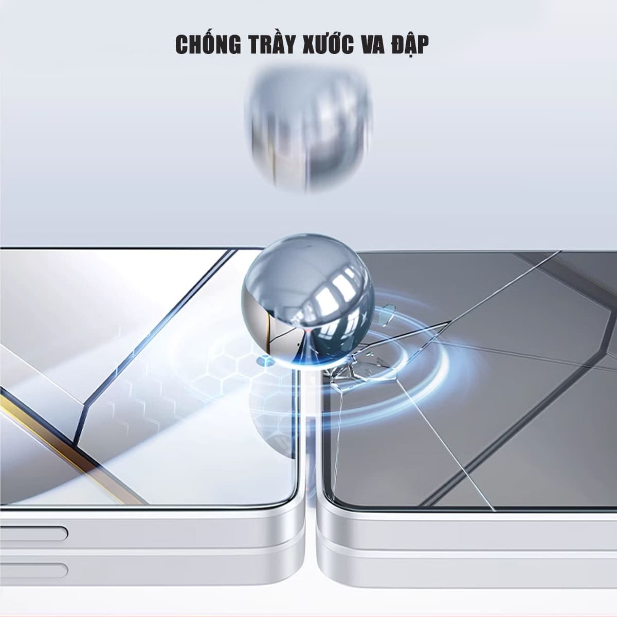 Kính cường lực Realme GT6 trong suốt full màn hình chính hãng Smart Devil - 10