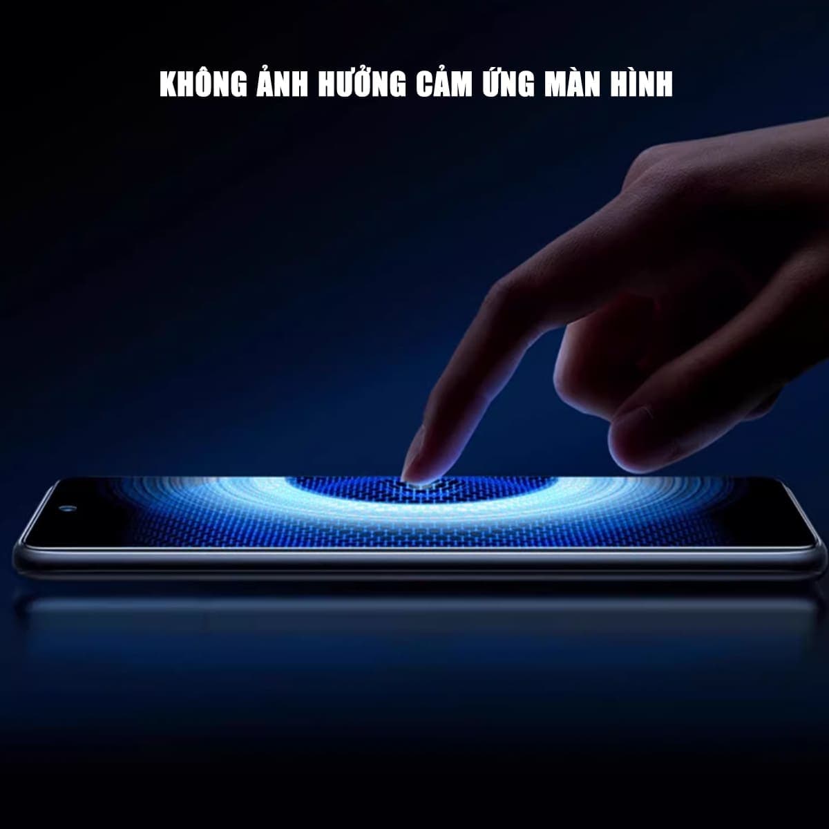 Kính cường lực Xiaomi Redmi K60 Pro trong suốt full màn hình chính hãng Smart Devil - 8