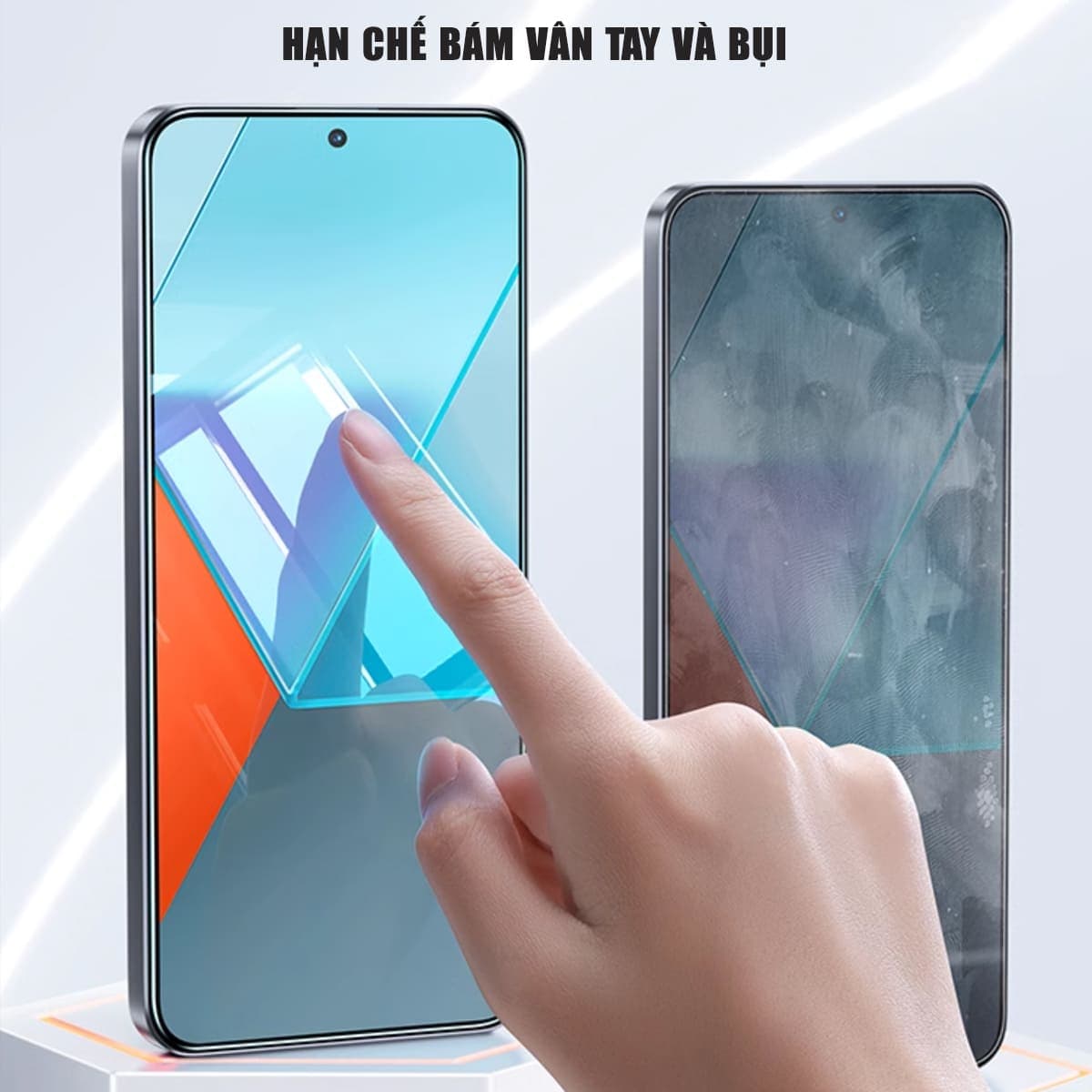 Kính cường lực Xiaomi Redmi Note 13 Pro trong suốt full màn hình chính hãng Smart Devil - 6