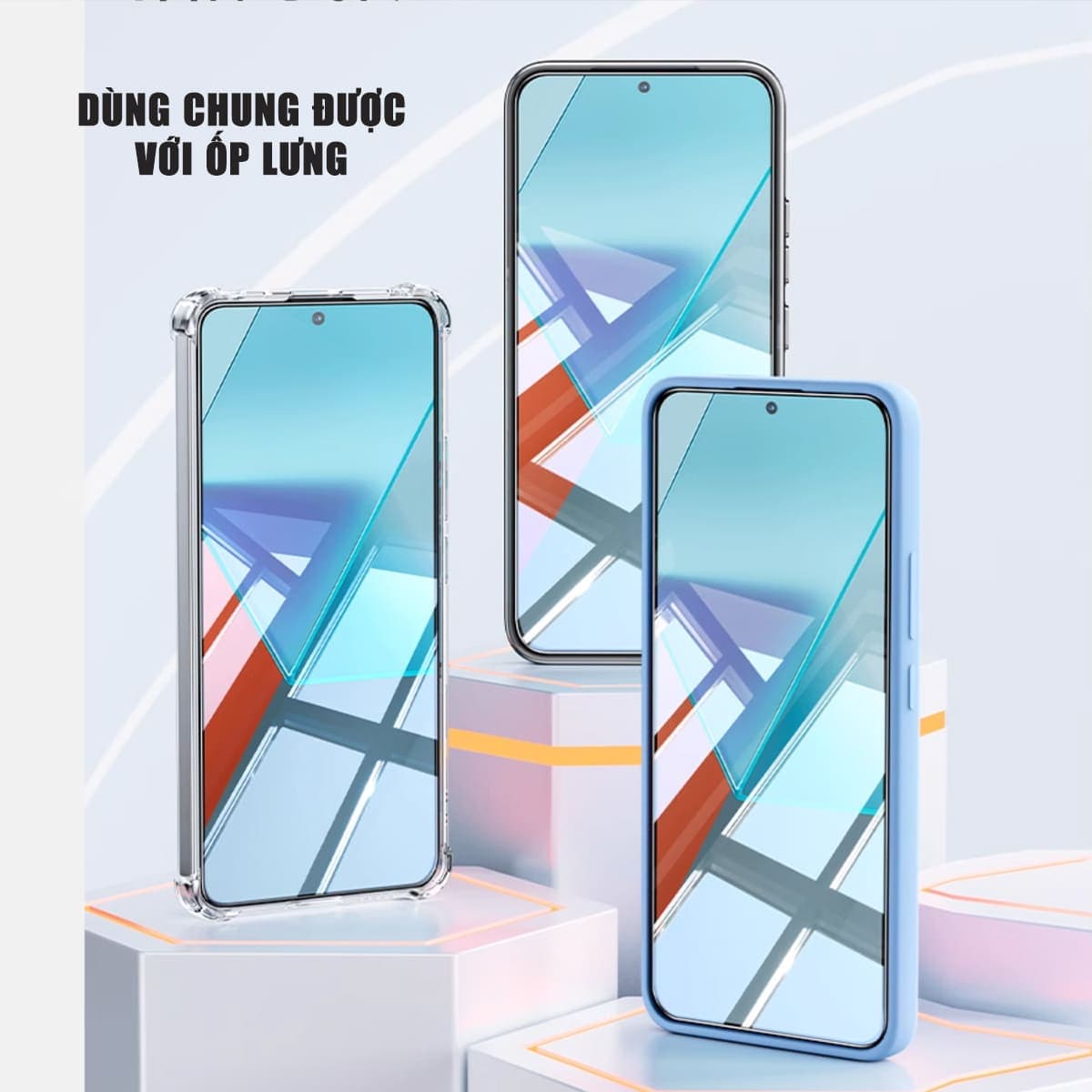 Kính cường lực Xiaomi Redmi Note 13 Pro trong suốt full màn hình chính hãng Smart Devil - 4