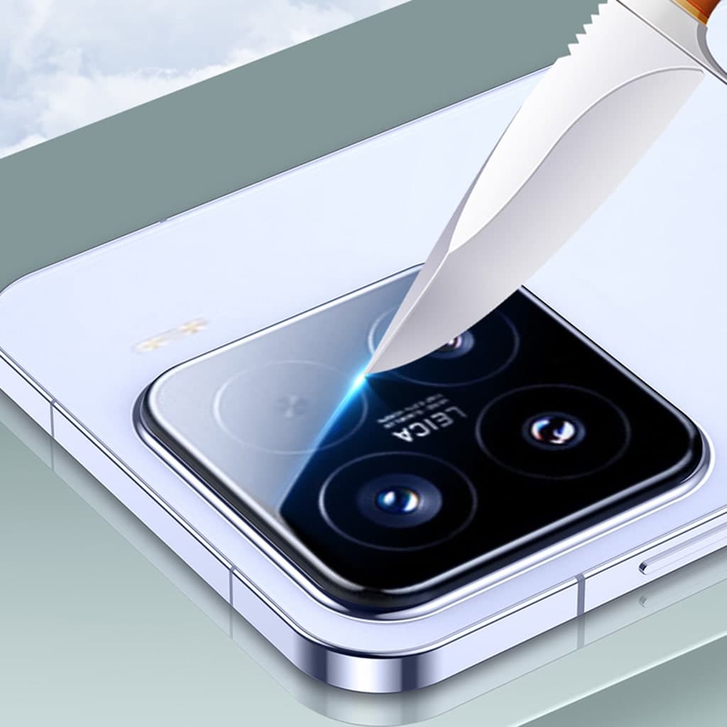 Cường lực camera Xiaomi 15 thấu kính nổi 3D cao cấp độ cứng 9H trong suốt - 8