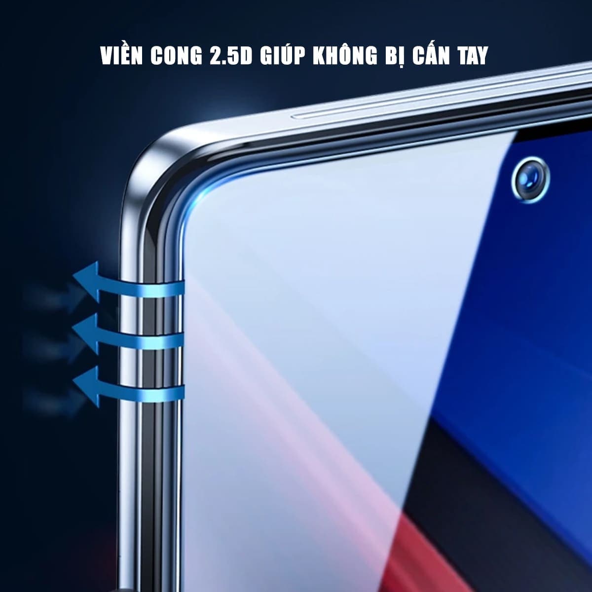 Kính cường lực iQOO 12 trong suốt full màn hình chính hãng Smart Devil - 6