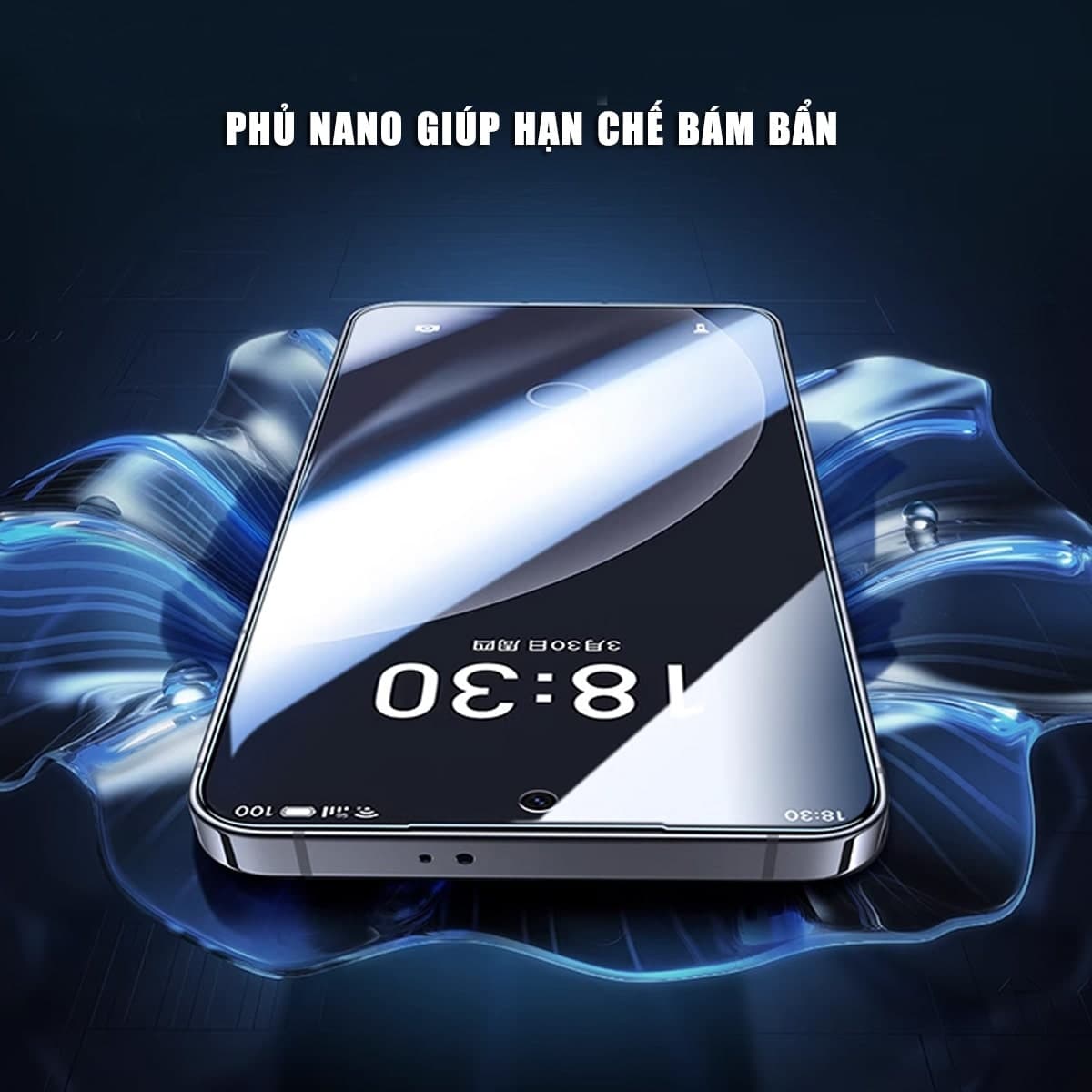 Kính cường lực Meizu 21 Pro trong suốt full màn hình không viền nhận vân tay siêu âm chính hãng HYPER+ - 7