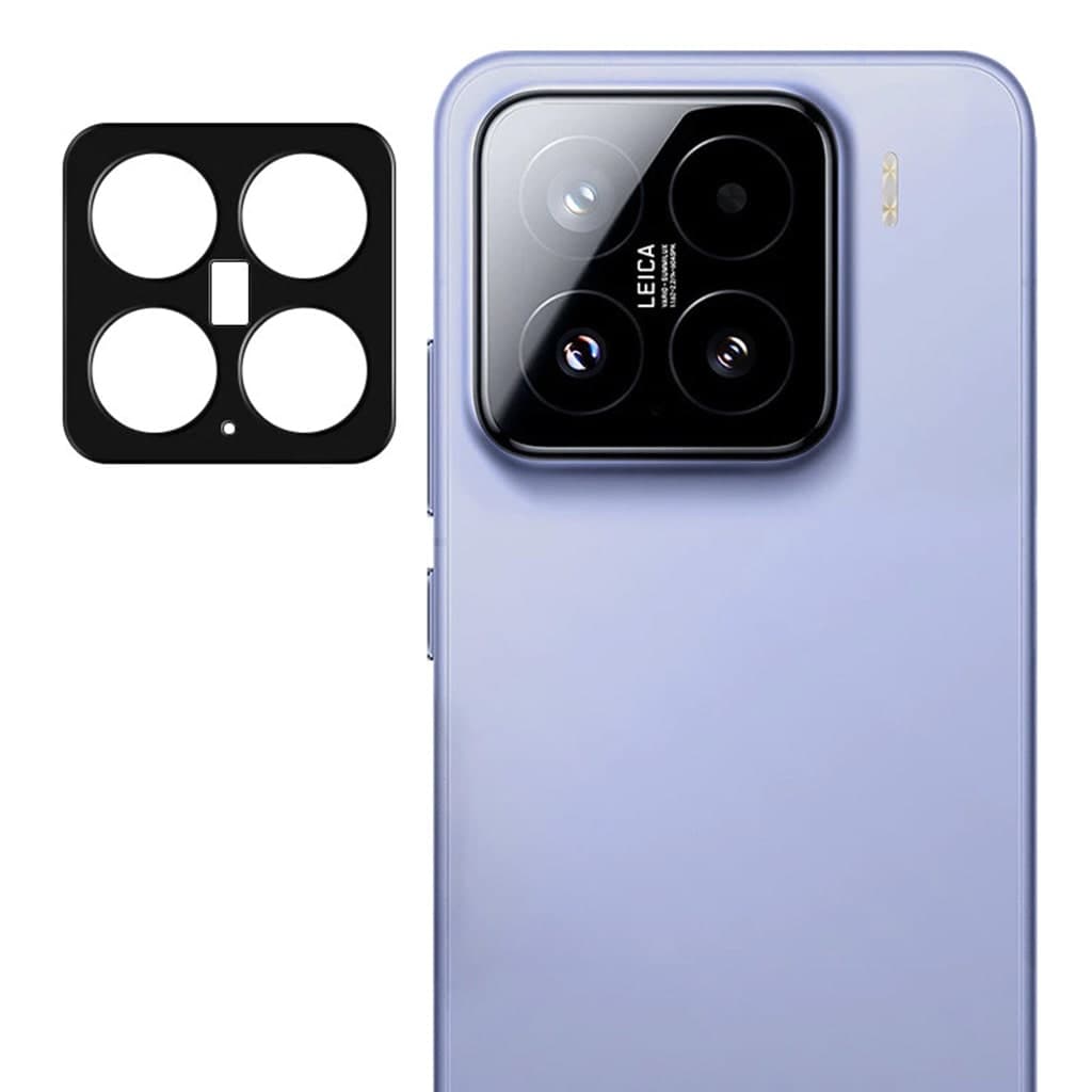 Dán camera Xiaomi 15 khung kim loại bảo vệ camera chống trầy xước va đập - 4