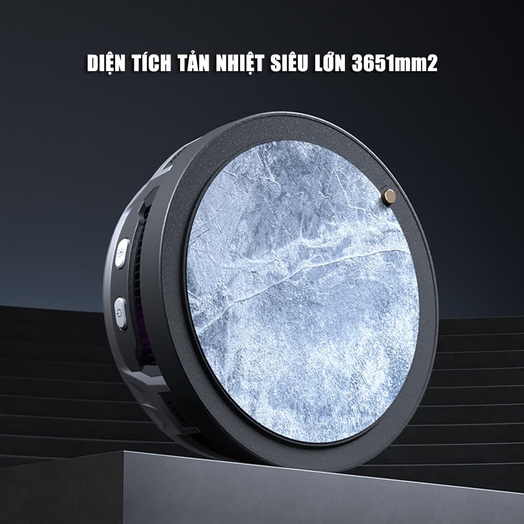 Quạt tản nhiệt ipad máy tính bảng sò lạnh Piva B2 Max có app điều khiển công suất 27W bảo vệ kép NTC kiểm soát nhiệt độ thông minh - 4