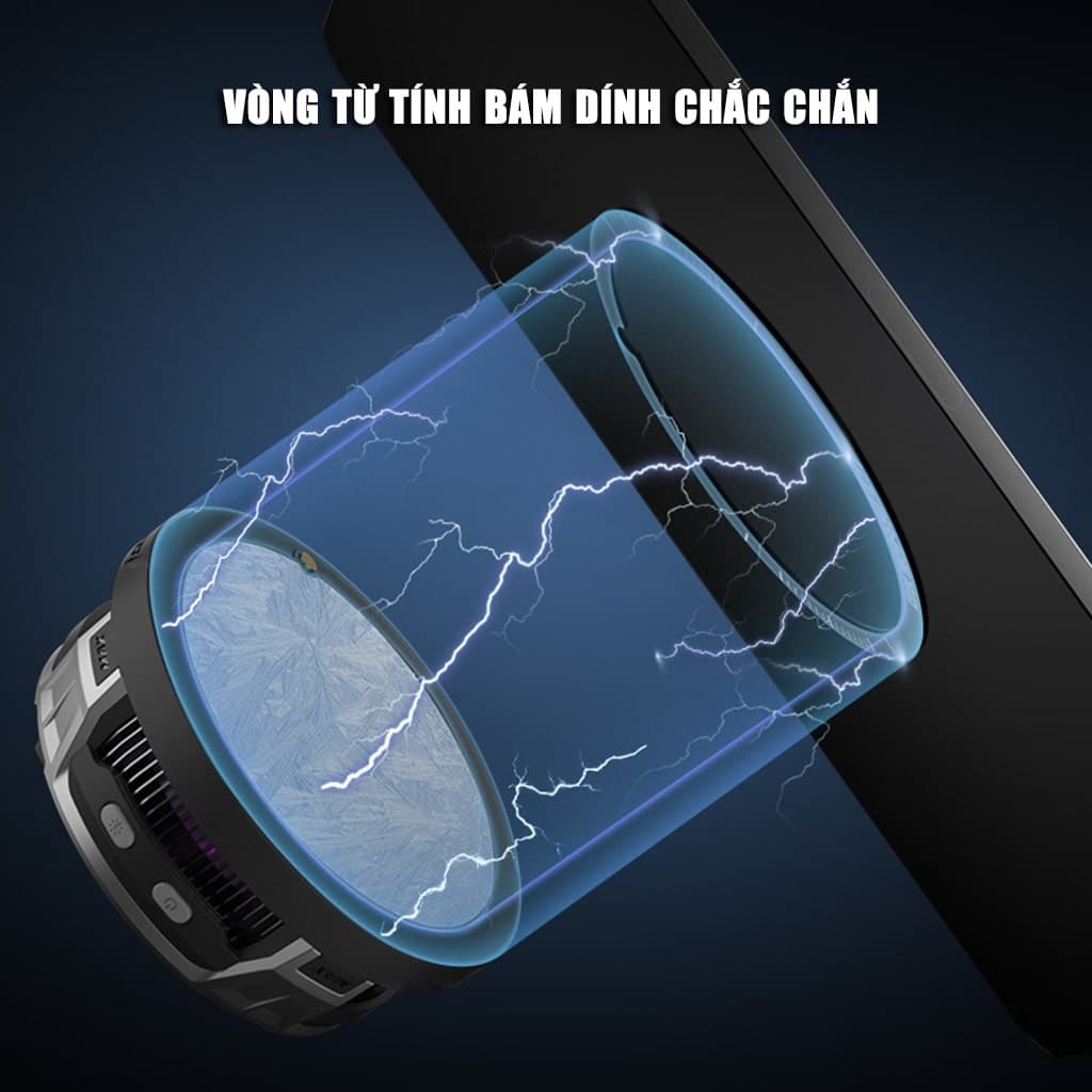 Quạt tản nhiệt ipad máy tính bảng sò lạnh Piva B2 Max có app điều khiển công suất 27W bảo vệ kép NTC kiểm soát nhiệt độ thông minh - 7