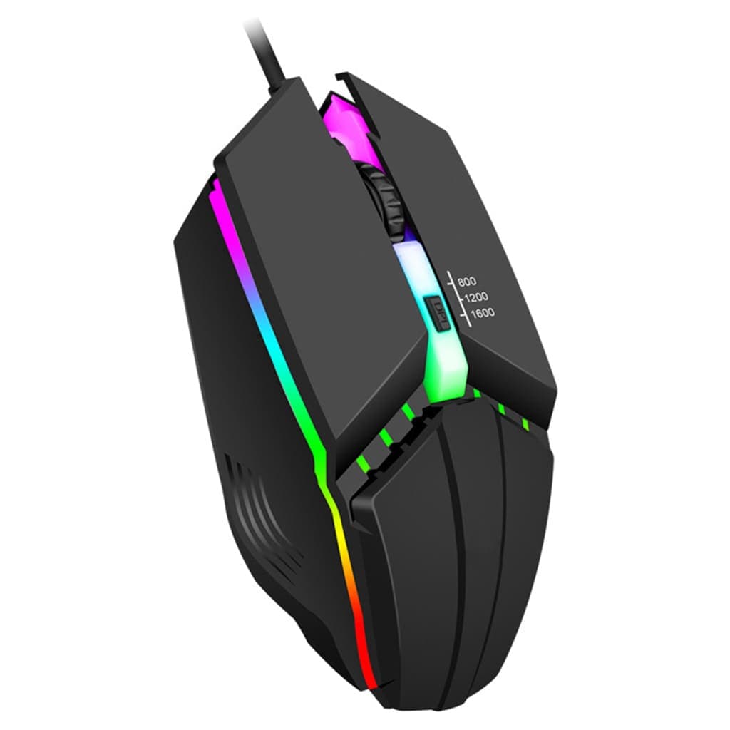 Chuột có dây Gaming X3 1600 DPI USB Led RGB đổi màu chuột máy tính văn phòng chơi game giá rẻ - 2