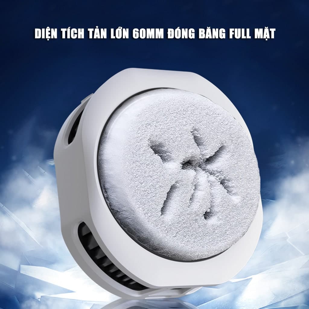 Quạt tản nhiệt điện thoại sò lạnh cao cấp Kiri TH12 kiểm soát nhiệt thông minh AI Led RGB làm lạnh không tụt FPS khi chơi game PUBG - 11