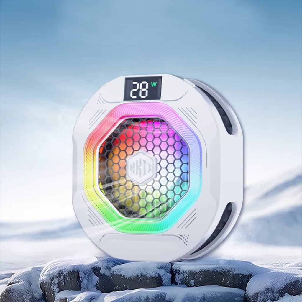 Quạt tản nhiệt điện thoại sò lạnh cao cấp Kiri TH12 kiểm soát nhiệt thông minh AI Led RGB làm lạnh không tụt FPS khi chơi game PUBG - 2