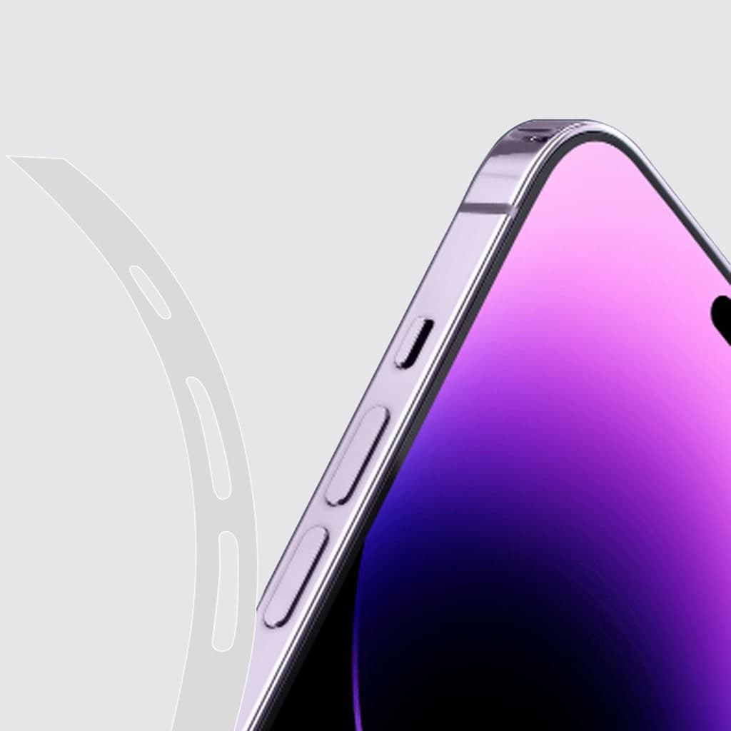 2 bộ dán viền Iphone 16 Pro PPF dẻo trong suốt tự phục hồi vết xước - 4