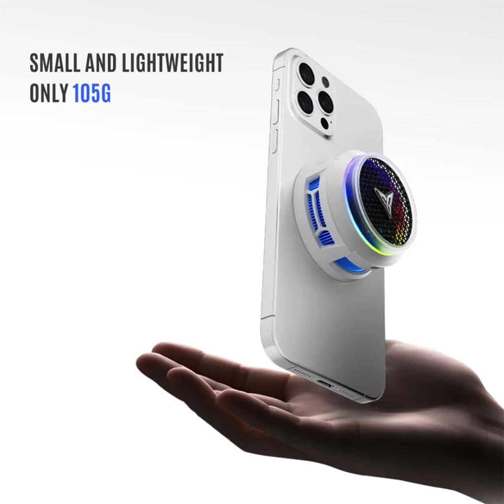 Quạt tản nhiệt điện thoại sò lạnh cao cấp Flydigi B8X 27W Led RGB có App điều điều chỉnh nhiệt độ - 10