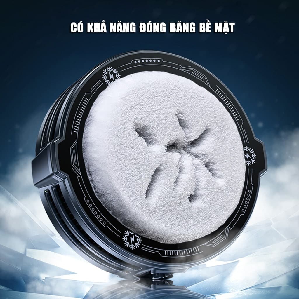 Quạt tản nhiệt ipad máy tính bảng sò lạnh TH06 Pro kiểm soát nhiệt độ thông minh AI công suất 24W - 6