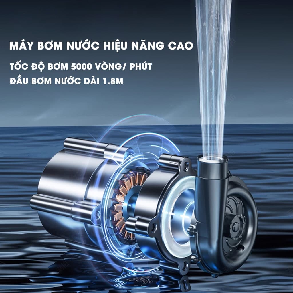 Quạt tản nhiệt điện thoại máy tính bảng sò lạnh nước từ tính XL36 PRO AI 36W hiệu năng cao đóng băng full mặt - 6