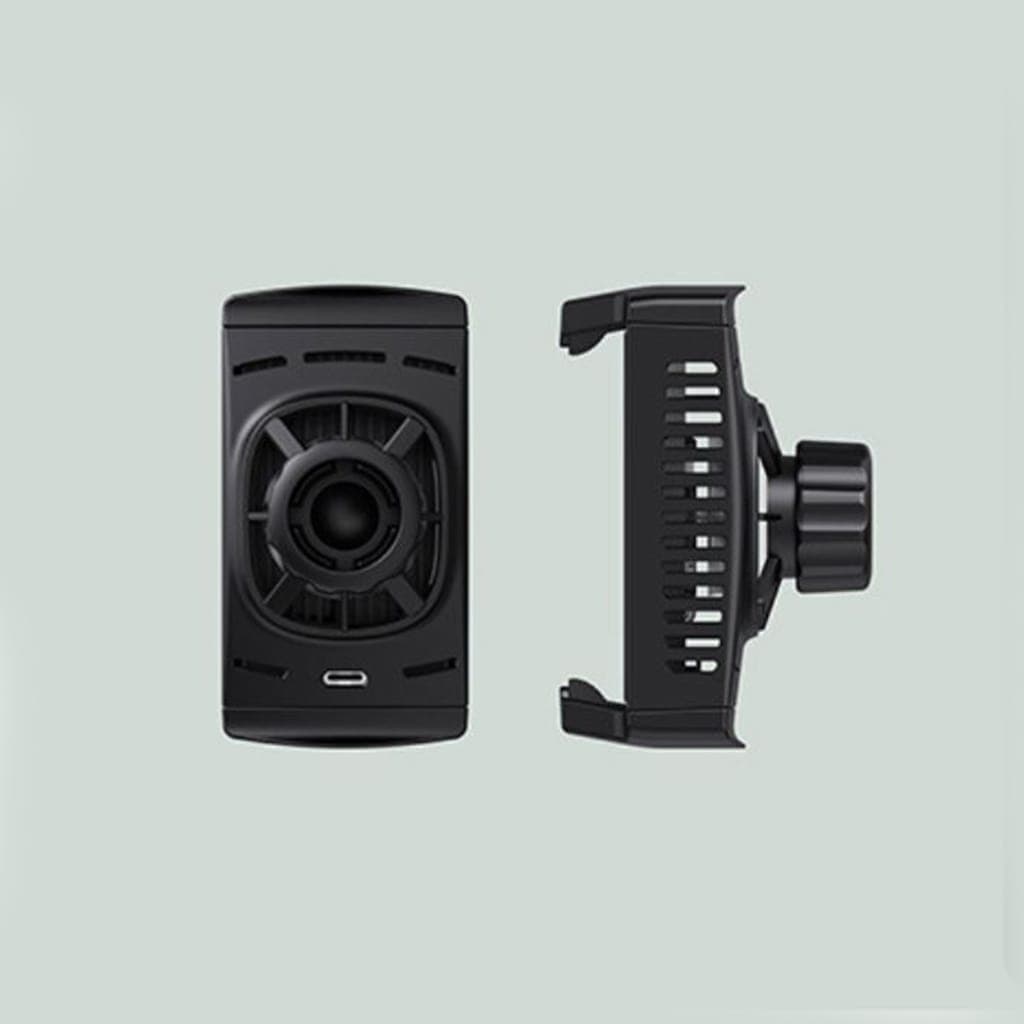 Quạt tản nhiệt điện thoại sò lạnh ngàm kẹp J22 chuyên dụng hỗ trợ livestream độ ồn thấp - 2