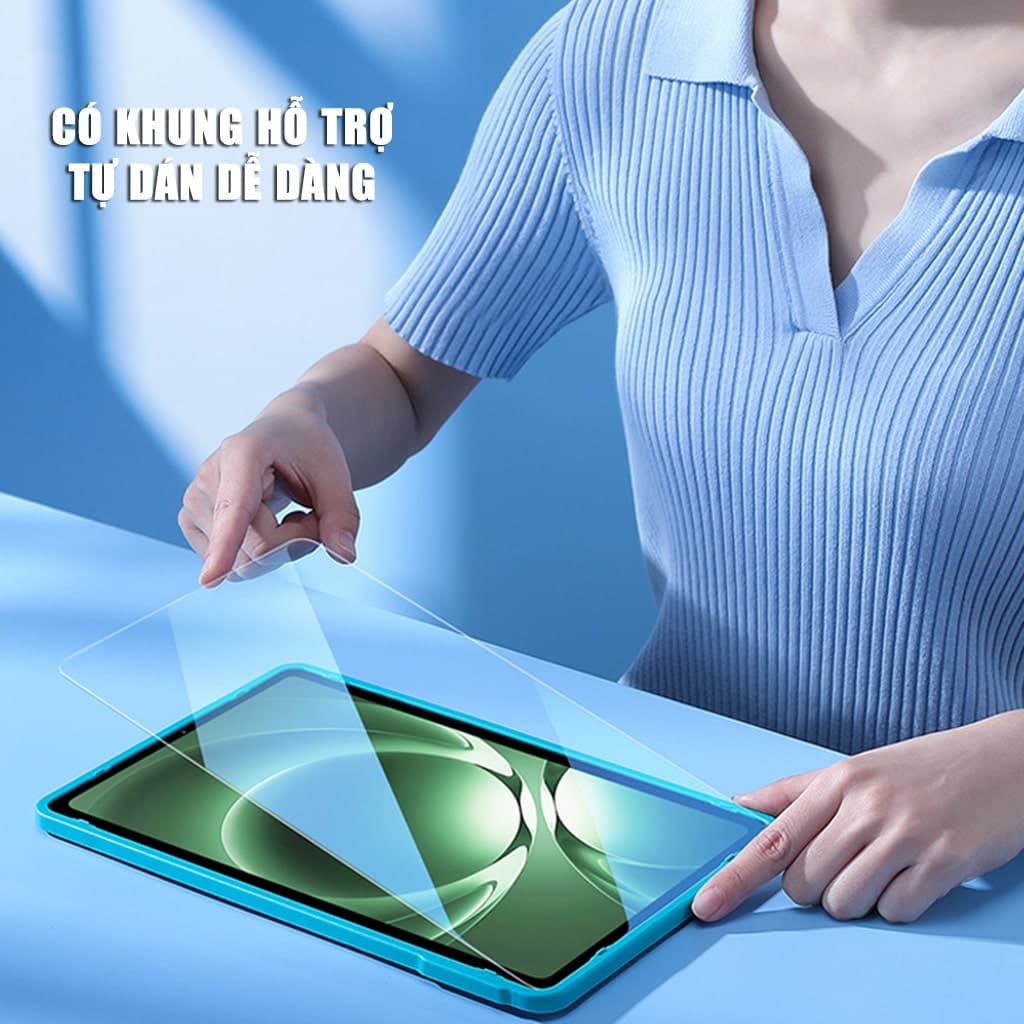 Kính cường lực Lenovo Legion Y700 2023 2024 2025 full màn hình chính hãng Smart Devil có khung hỗ trợ dán - 4