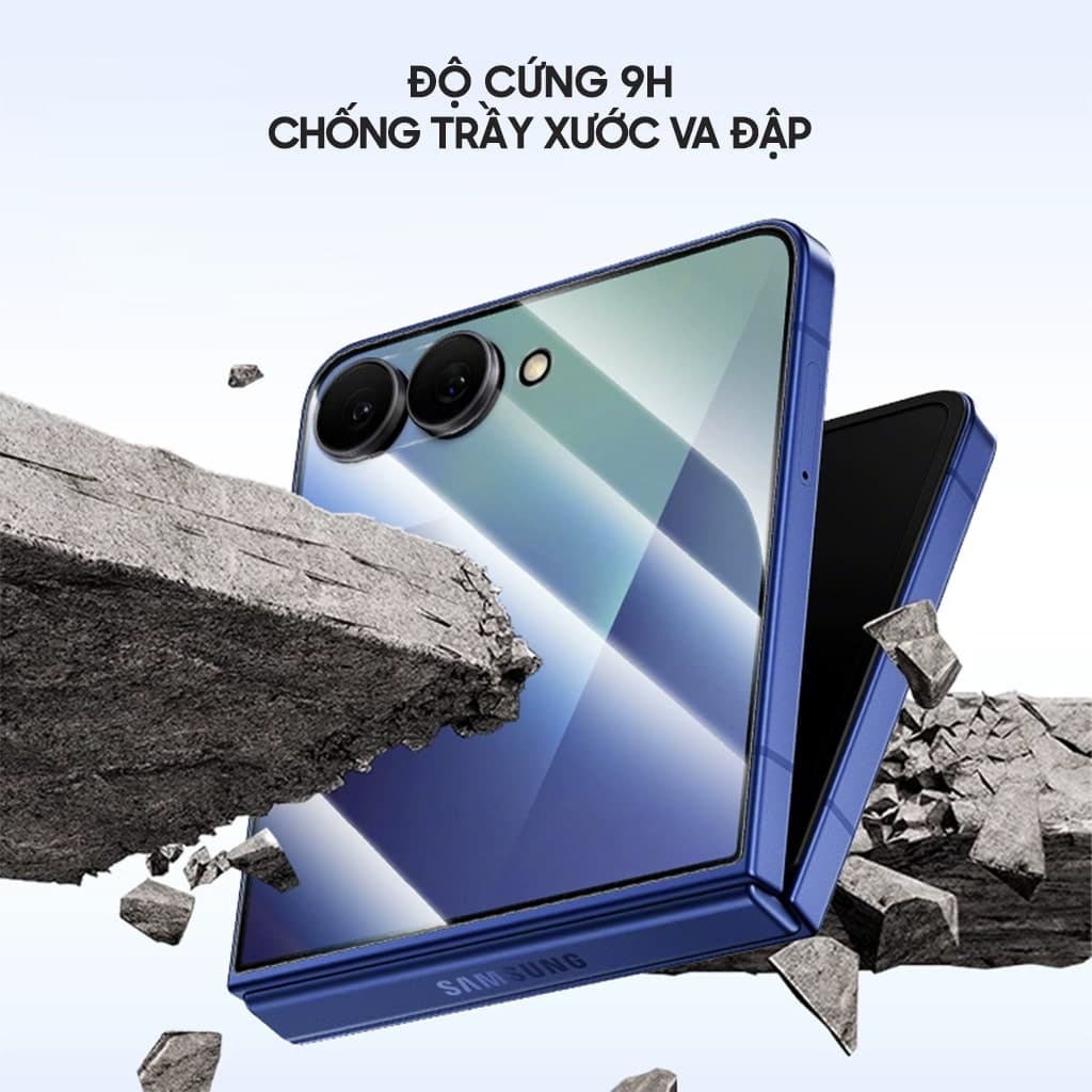 Kính cường lực màn hình phụ Samsung Galaxy Z Flip 7 5G full màn hình chống trầy xước va đập - 5