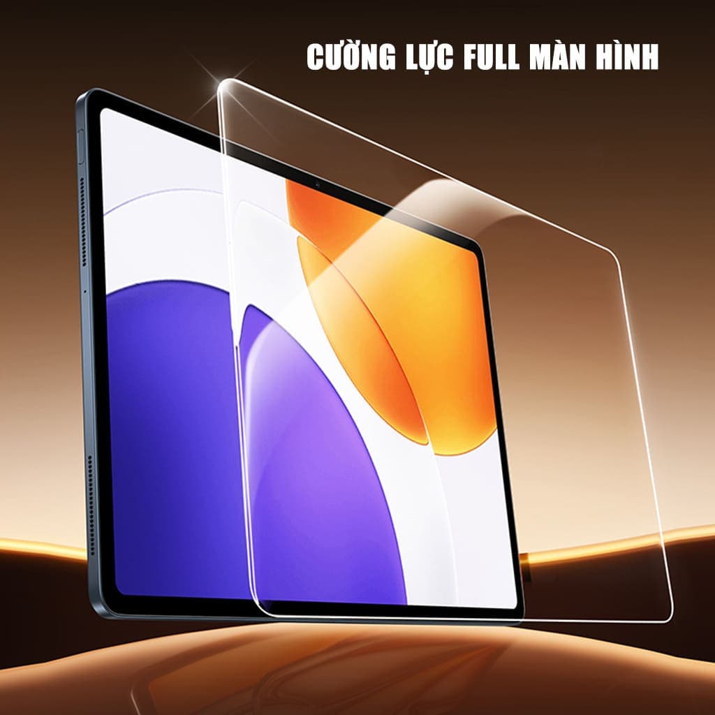 Kính cường lực Xiaomi Pad 7S Pro full màn hình chính hãng Smart Devil có khung hỗ trợ dán - 7
