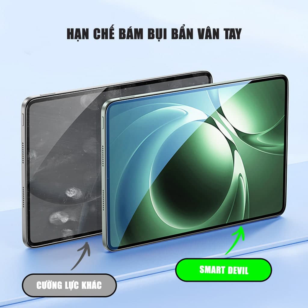 Kính cường lực Xiaomi Redmi K Pad full màn hình chính hãng Smart Devil có khung hỗ trợ dán - 10
