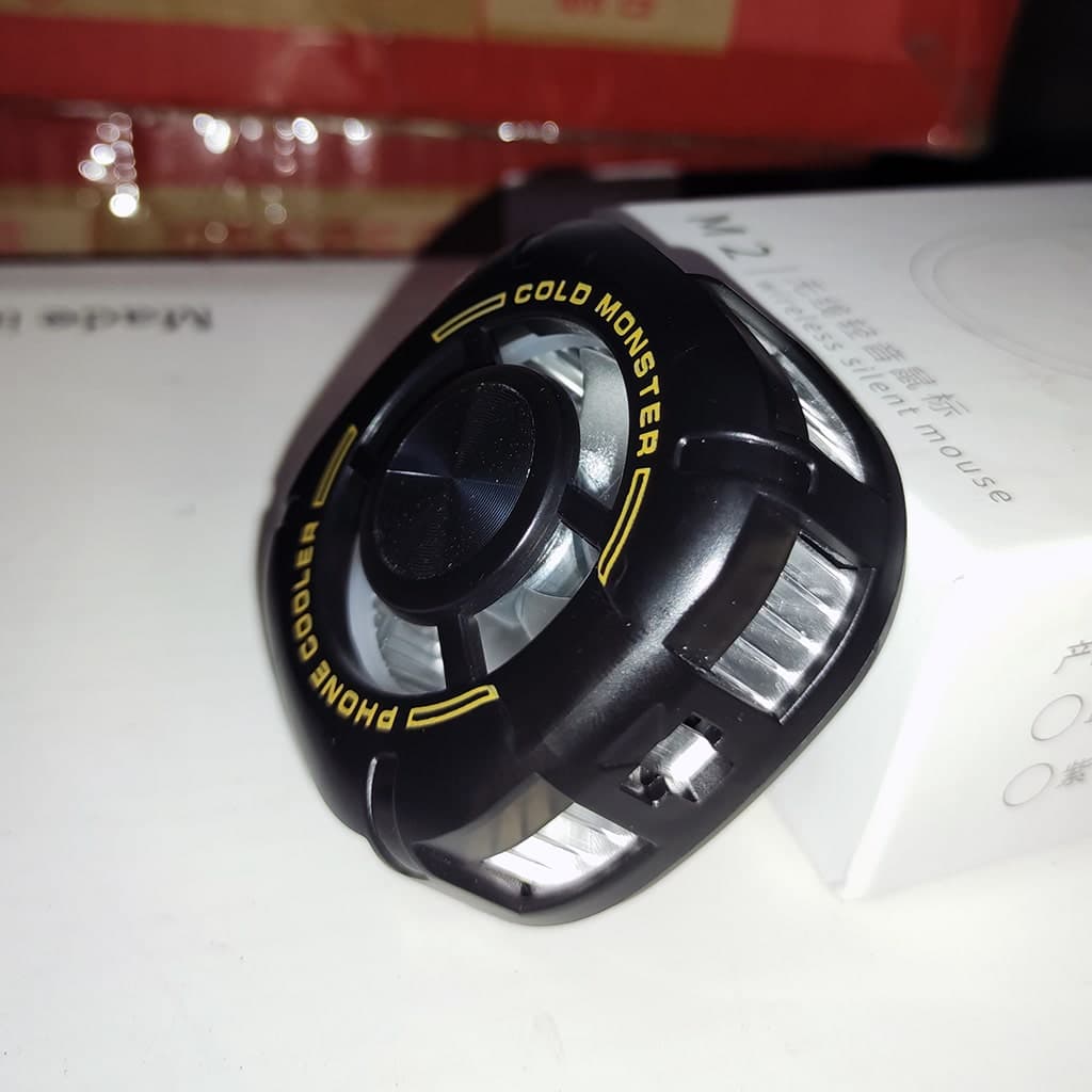 Quạt tản nhiệt điện thoại sò lạnh từ tính có ngàm kẹp rời X131 Pro đóng băng full mặt Led RGB Gaming - 5