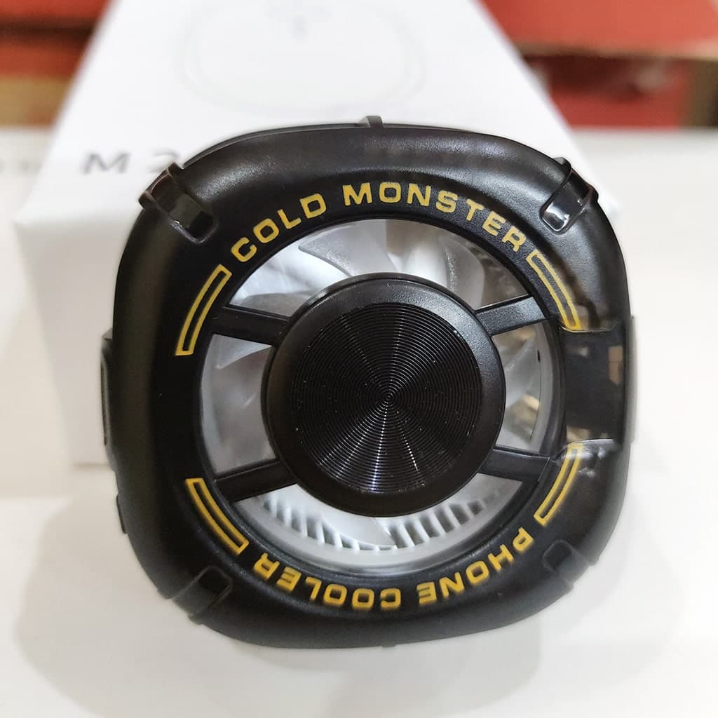 Quạt tản nhiệt điện thoại sò lạnh từ tính có ngàm kẹp rời X131 Pro đóng băng full mặt Led RGB Gaming - 6