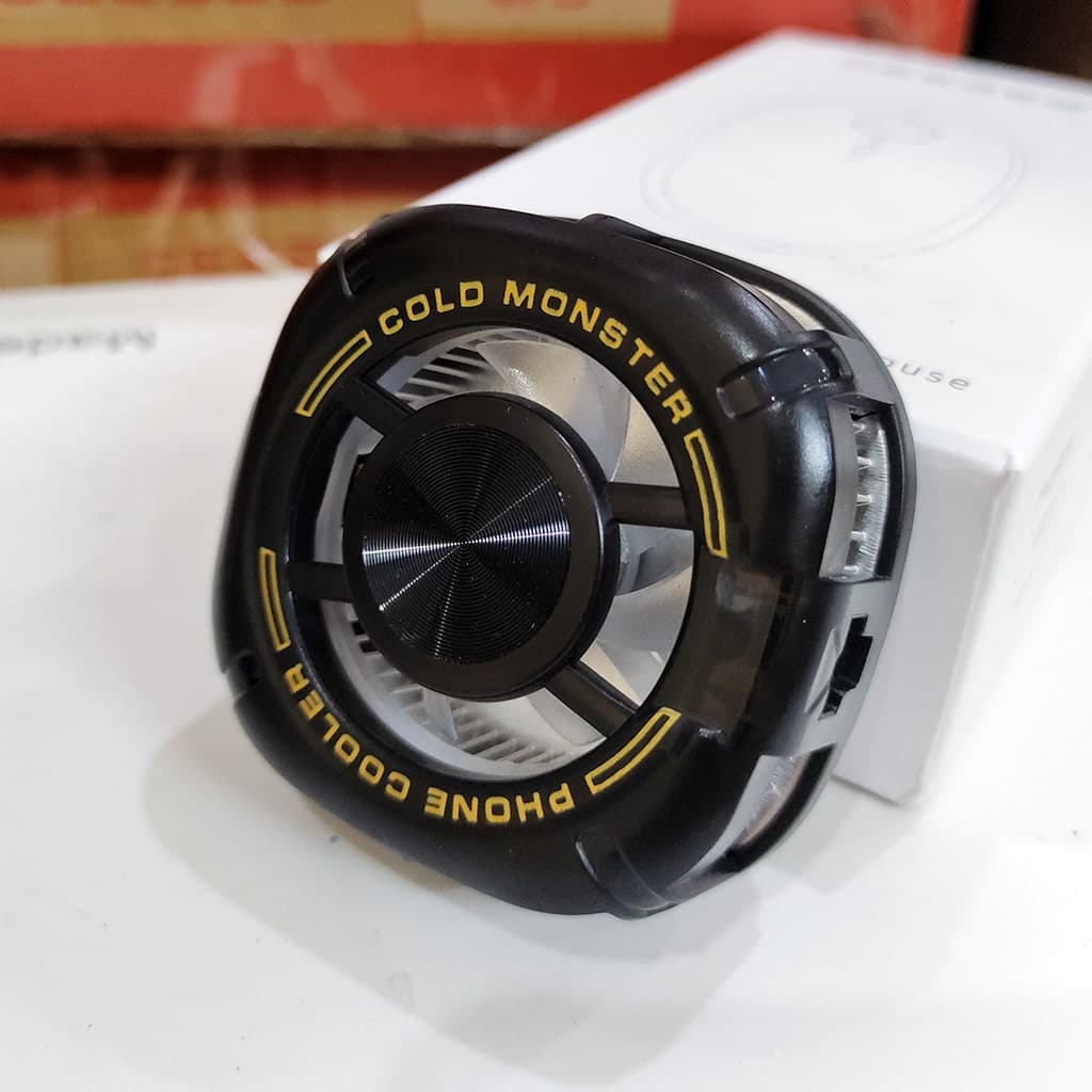 Quạt tản nhiệt điện thoại sò lạnh từ tính có ngàm kẹp rời X131 Pro đóng băng full mặt Led RGB Gaming - 7