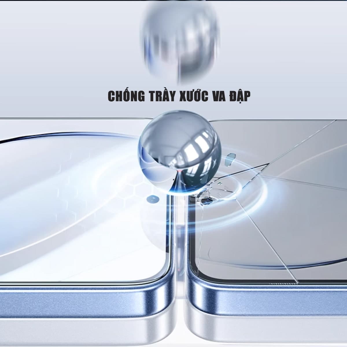 Kính cường lực Oppo K13 Turbo Pro trong suốt full màn hình nhận vân tay chính hãng Smart Devil - 4