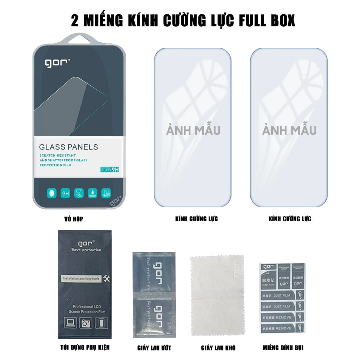 Kính cường lực Samsung Galaxy A56 5G full màn hình chính hãng Gor phủ nano - 2