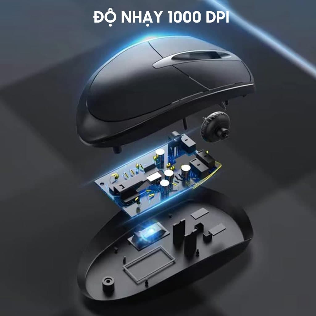 Chuột máy tính laptop có dây văn phòng G1 1000 DPI USB giá rẻ phù hợp cho học sinh sinh viên nhân viên văn phòng - 5