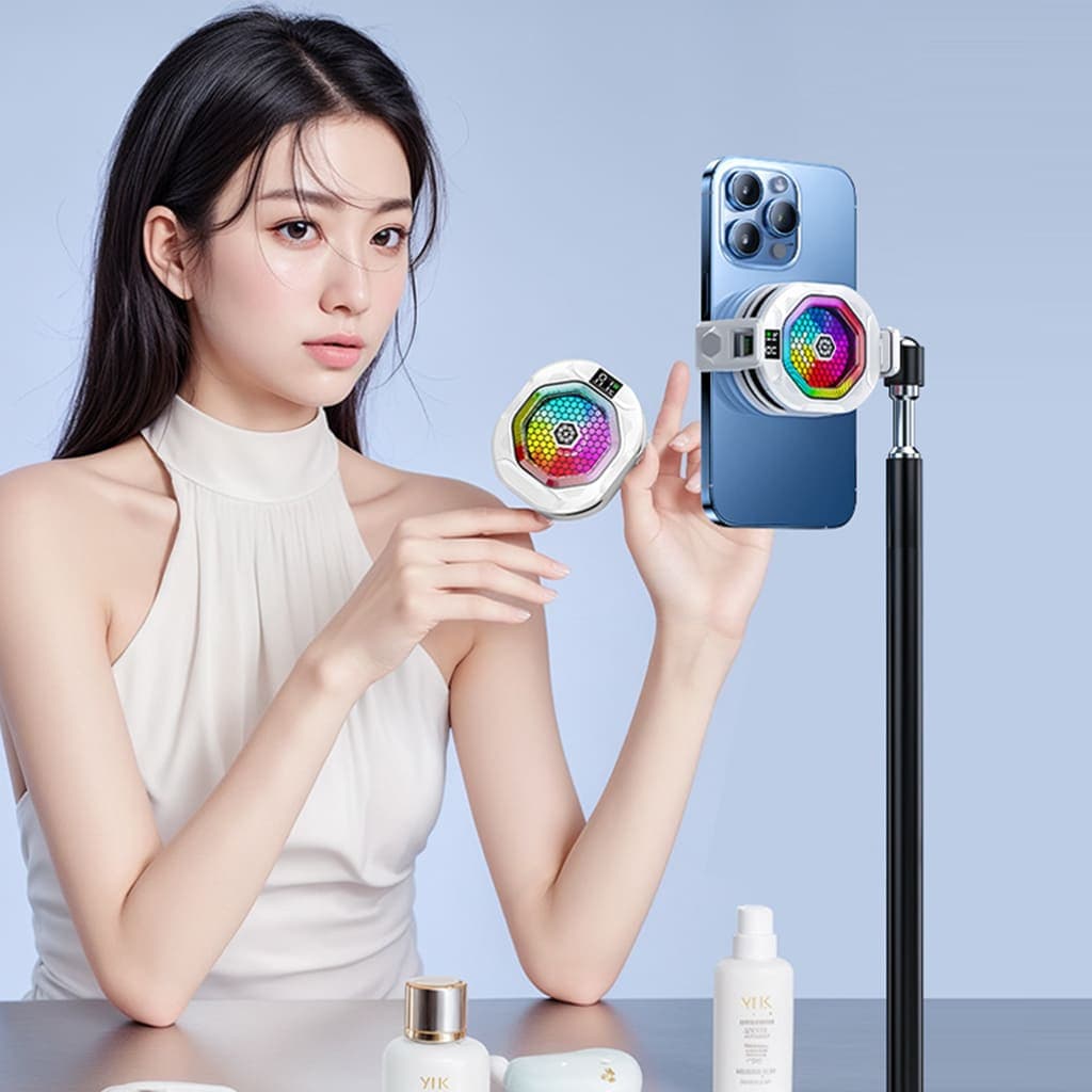 Ngàm kẹp cho quạt tản nhiệt điện thoại Kiri TH12 / TH12 Pro / TH12 Pro V2 / TH12 Pro V3 / TH18 Pro linh kiện chính hãng - 2