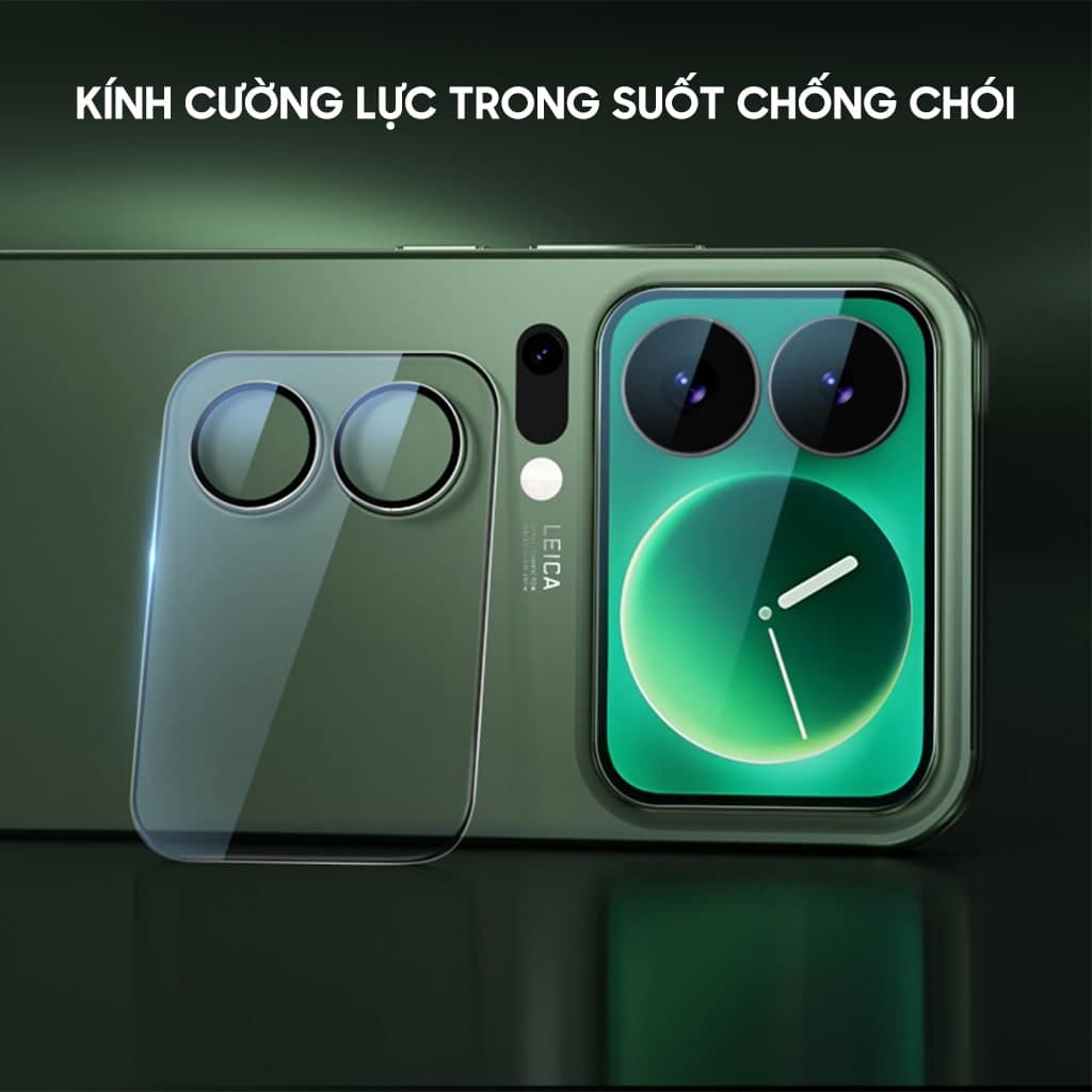 Kính cường lực màn hình phụ và camera Xiaomi 17 Pro full màn hình chống chói AR Anti-Reflection chống trầy xước va đập - 10