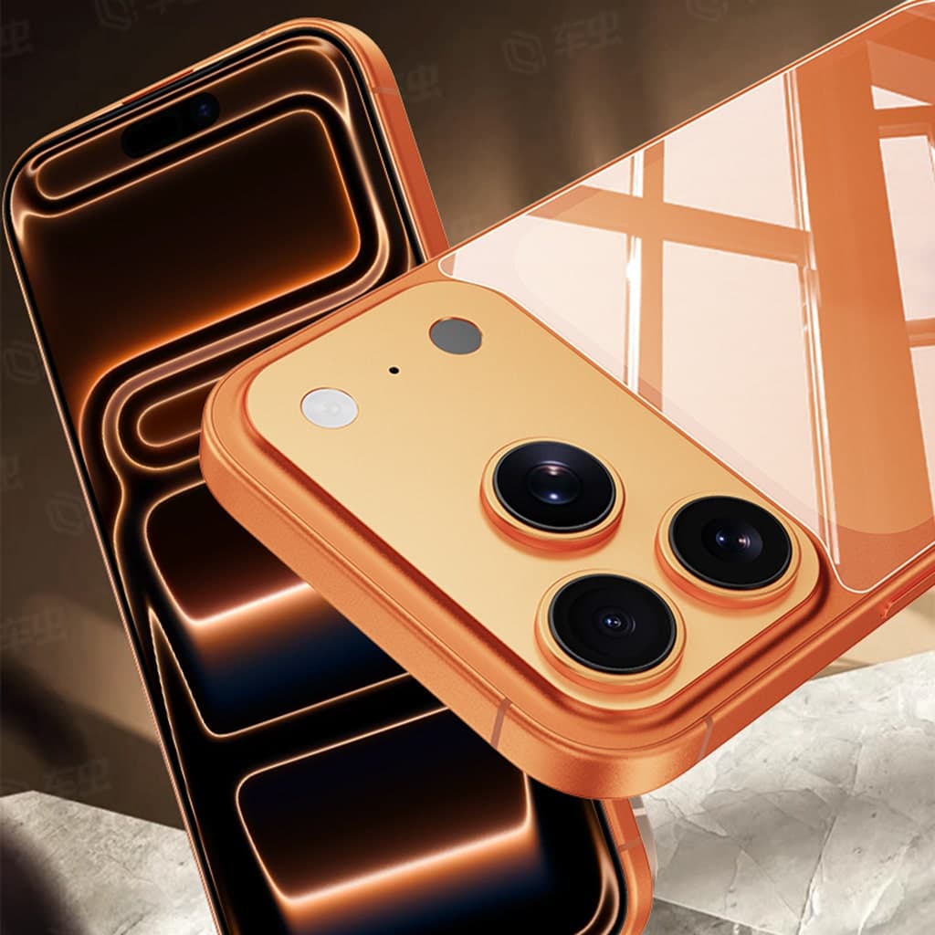 Kính cường lực lưng Iphone 17 Pro Max trong suốt full mặt lưng độ cứng 9H - 7