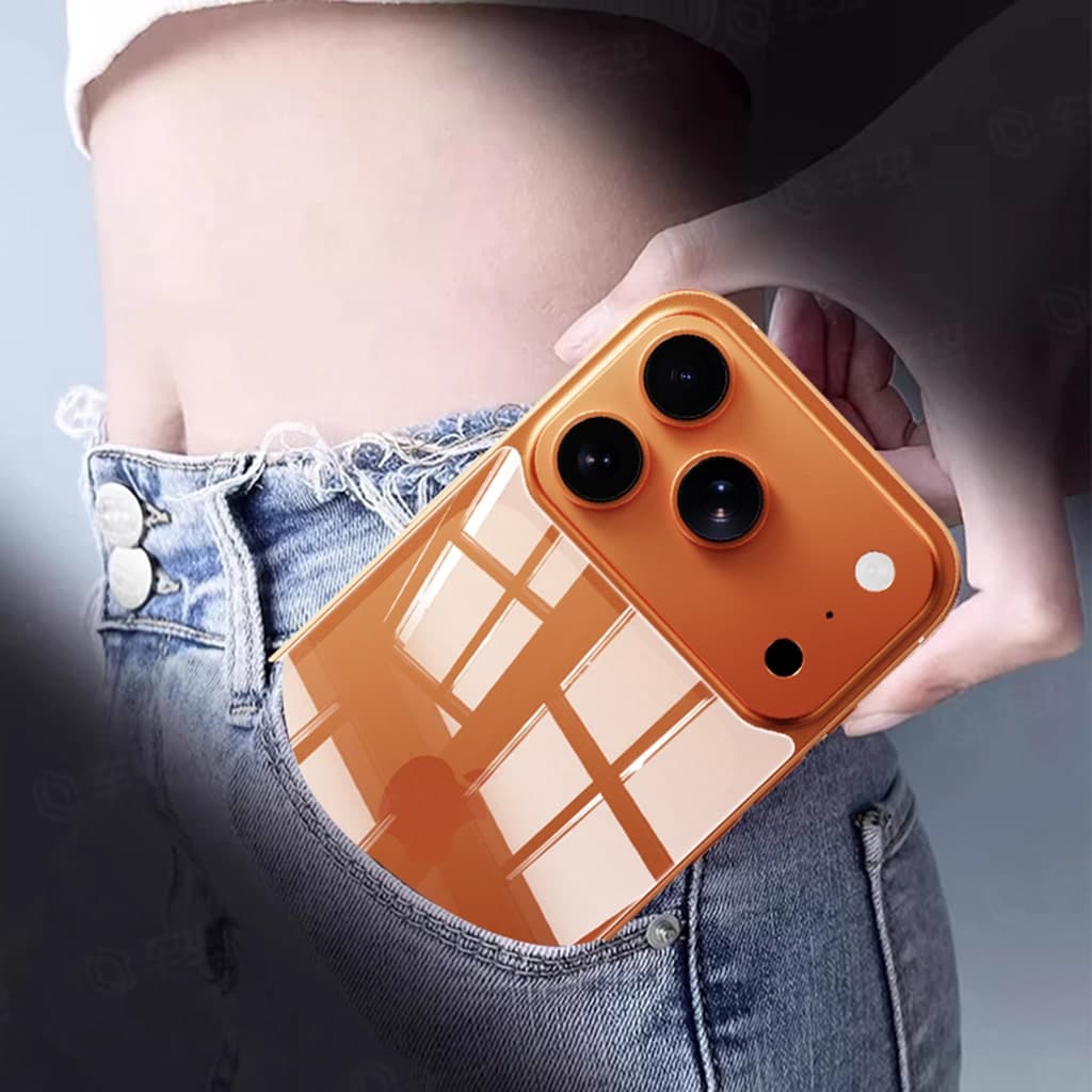 Kính cường lực lưng Iphone 17 Pro Max trong suốt full mặt lưng độ cứng 9H - 9