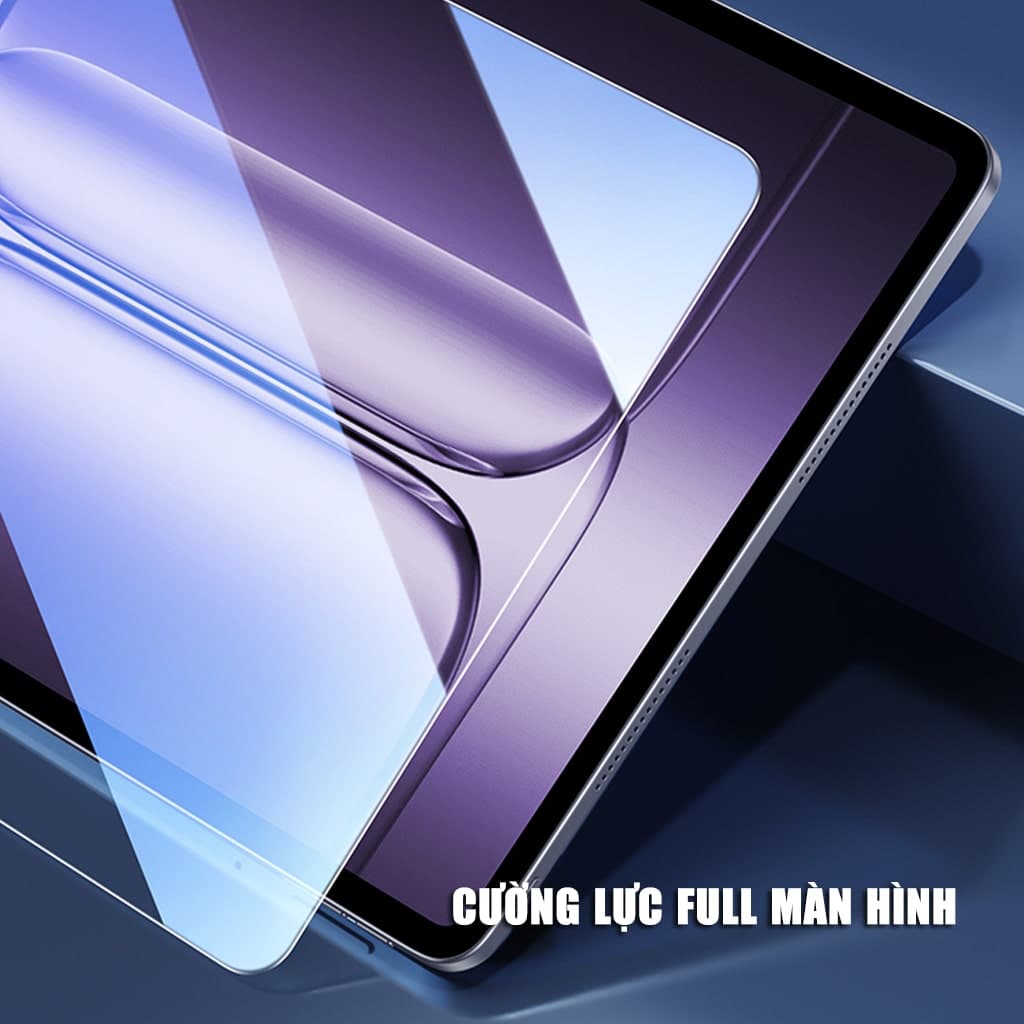 Kính cường lực Oneplus Pad 2 Pro full màn hình chính hãng Smart Devil có khung hỗ trợ dán - 3