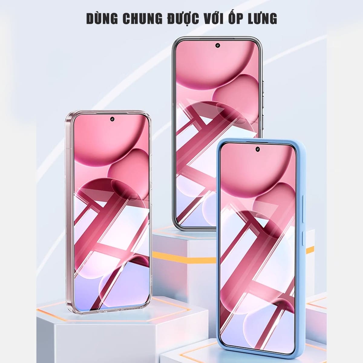 Kính cường lực Oppo Find X9 Pro trong suốt không viền full màn hình Smart Devil có khung hỗ trợ dán - 12