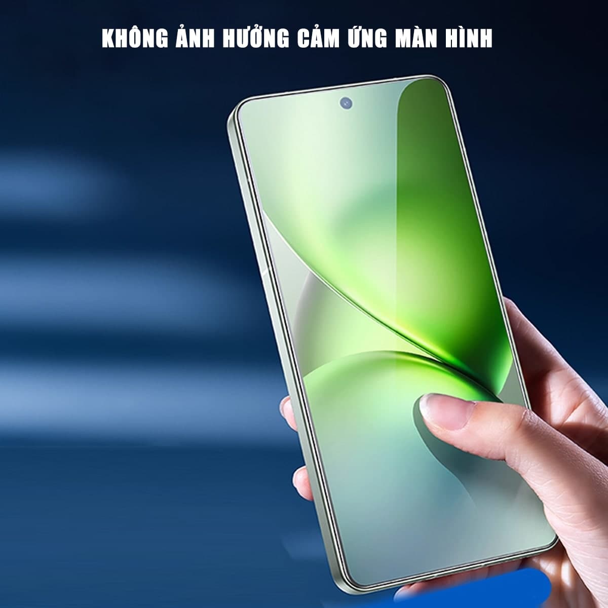 Kính cường lực Vivo X300 trong suốt không viền full màn hình Smart Devil có khung hỗ trợ dán - 5